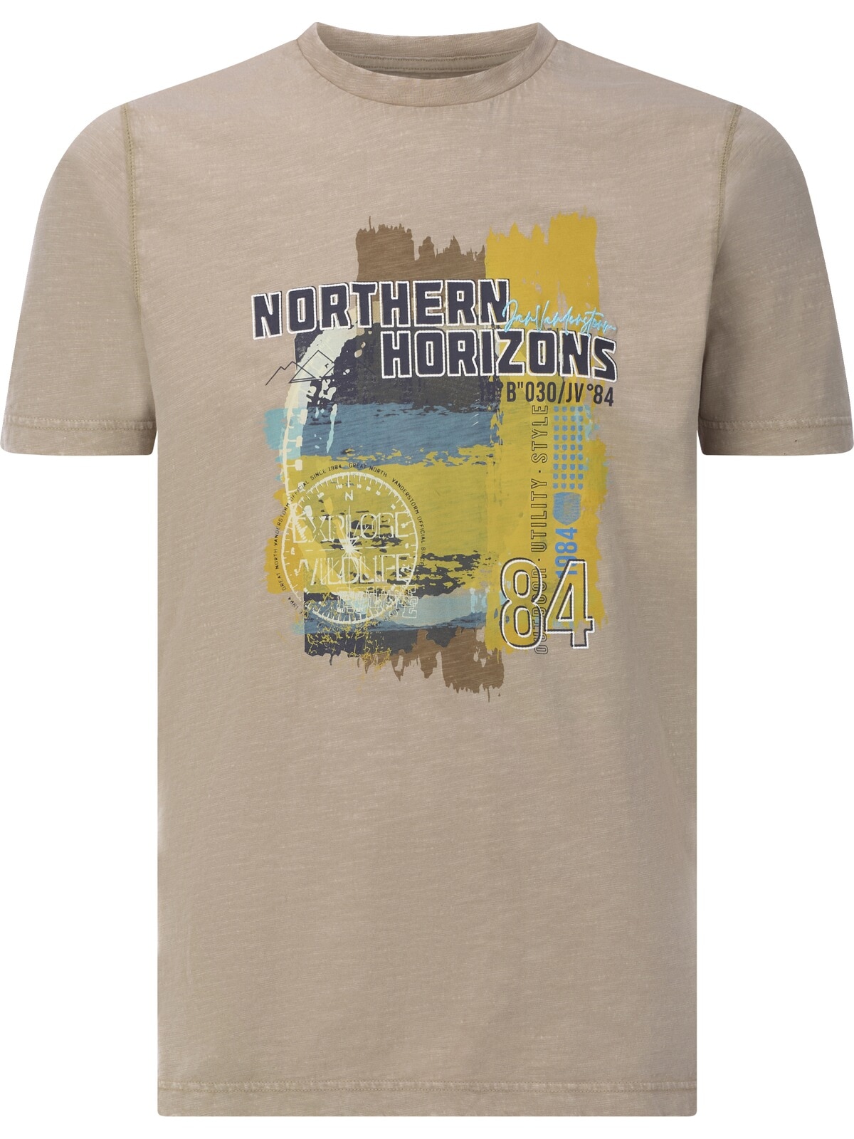 Jan Vanderstorm T-Shirt »T-Shirt NORHEIM«