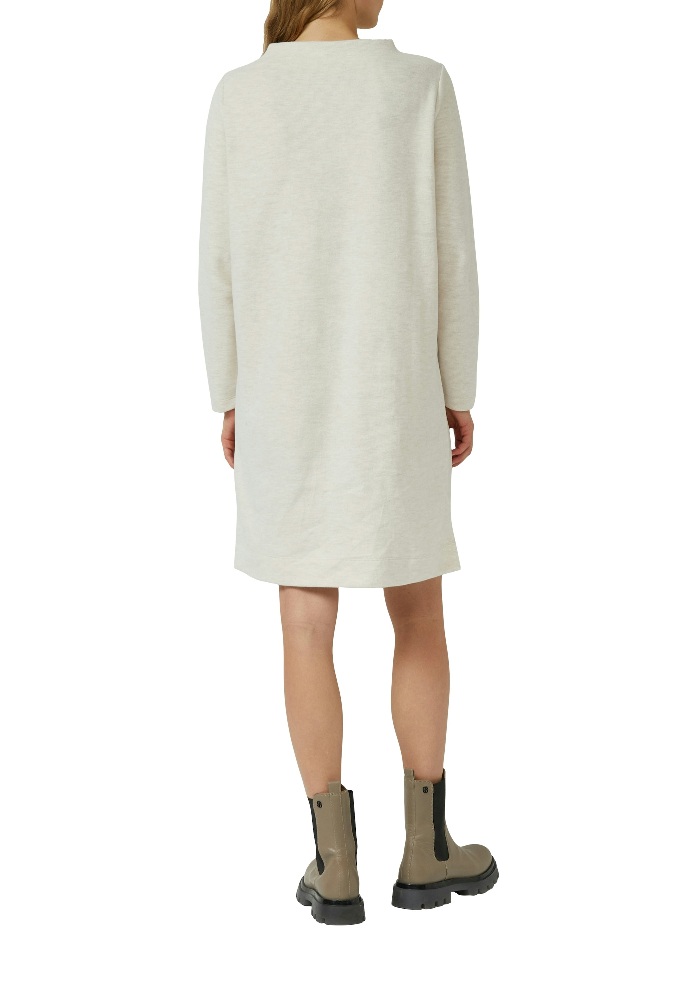 s.Oliver Sweatkleid Ohne Tasche langarm, mit Stehkragen