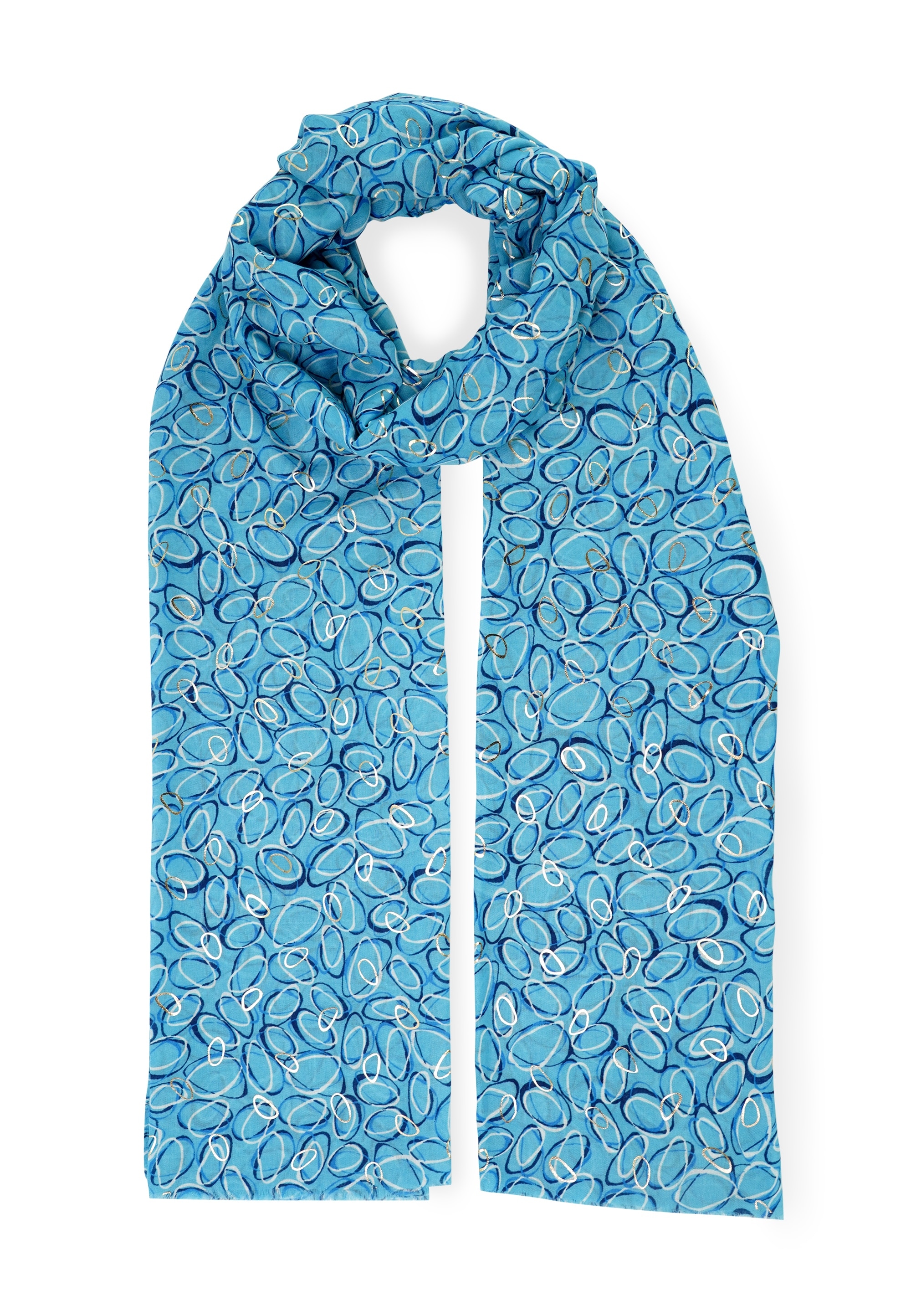 Harpa Modeschal "MANDALA" leicht, Metallic-Print günstig online kaufen