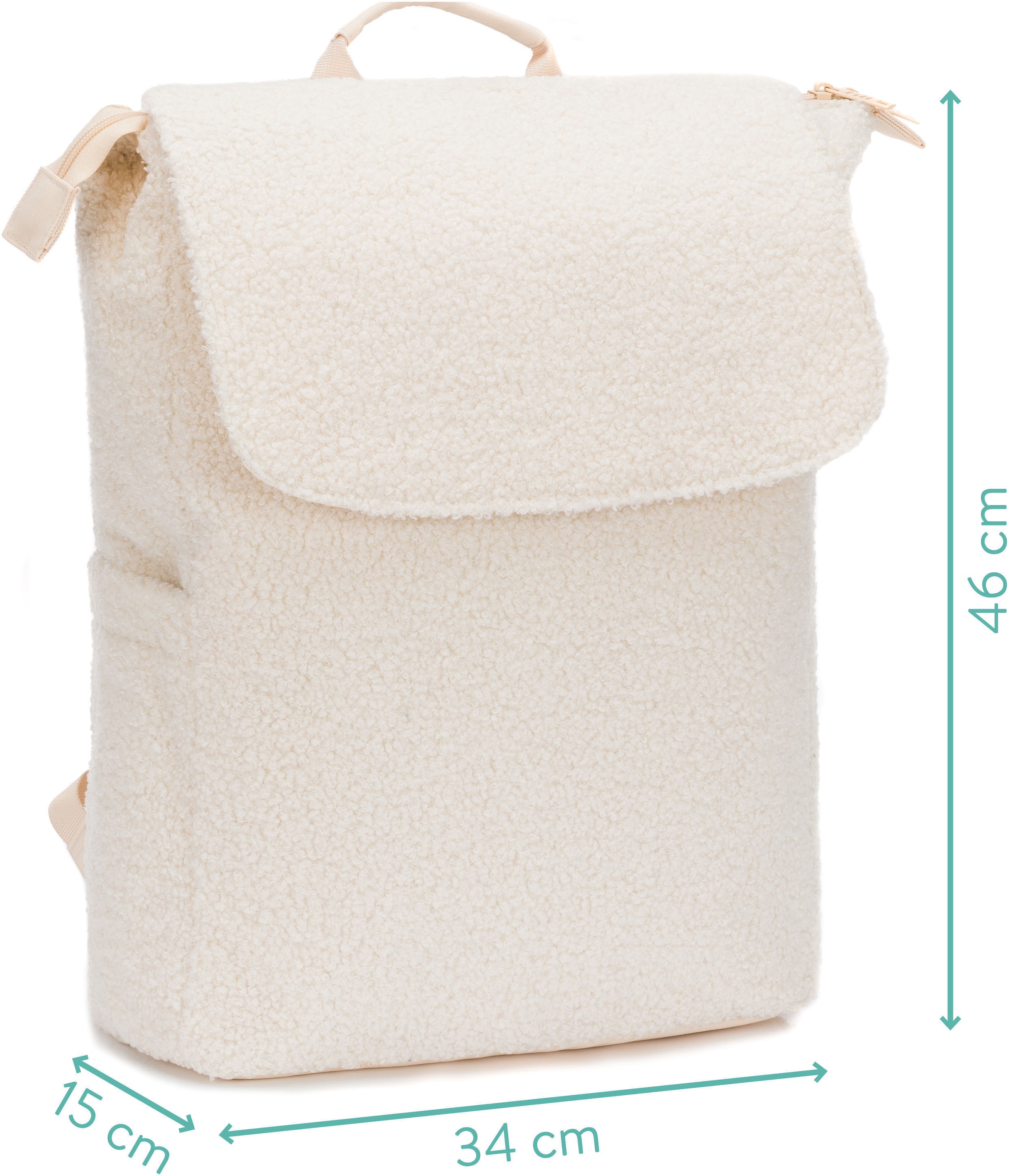 Fillikid Wickelrucksack »Teddy« inkl. Wickeltunterlage