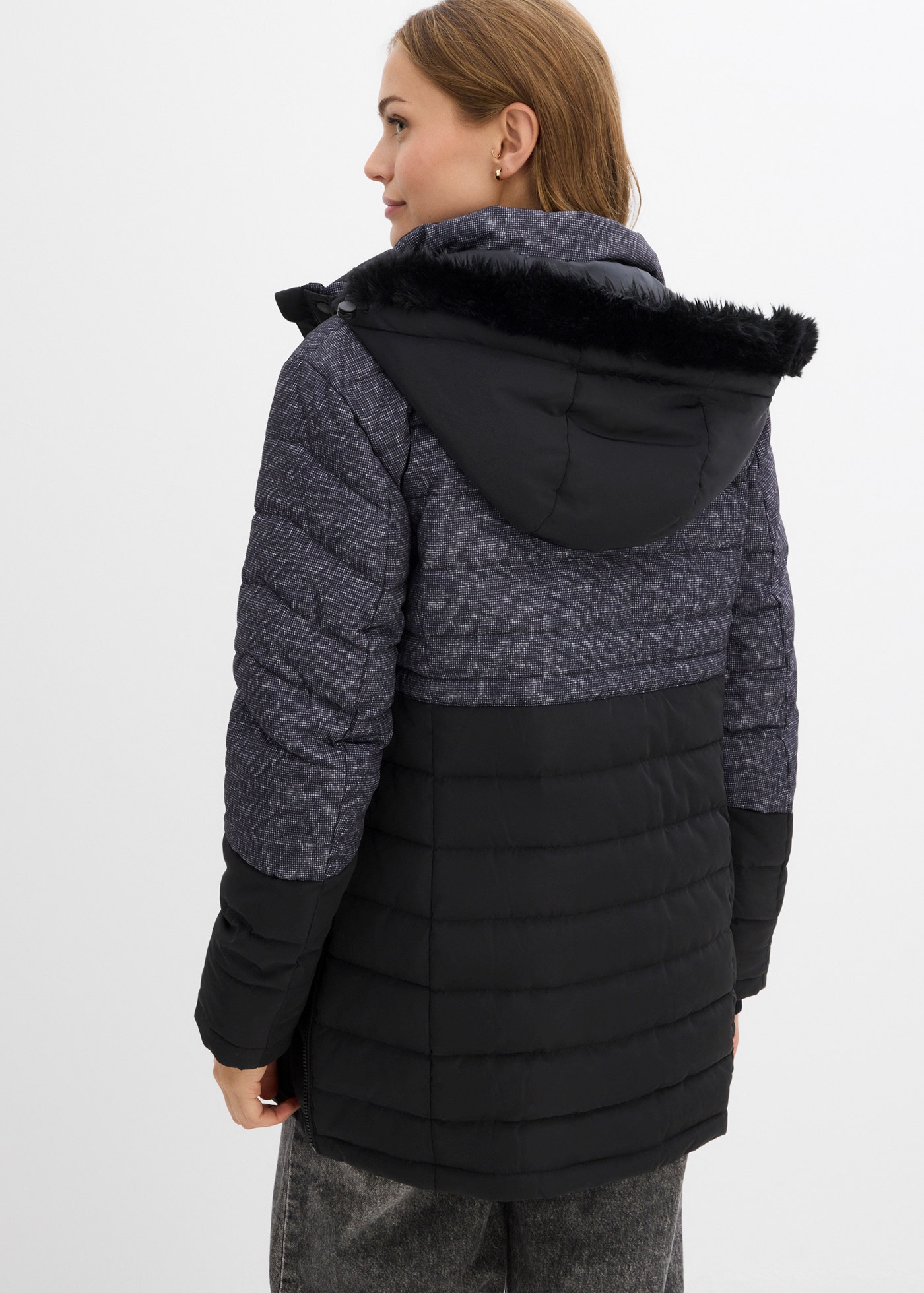 bonprix Umstandsmantel Wattierte 3-in-1 Umstandsjacke
