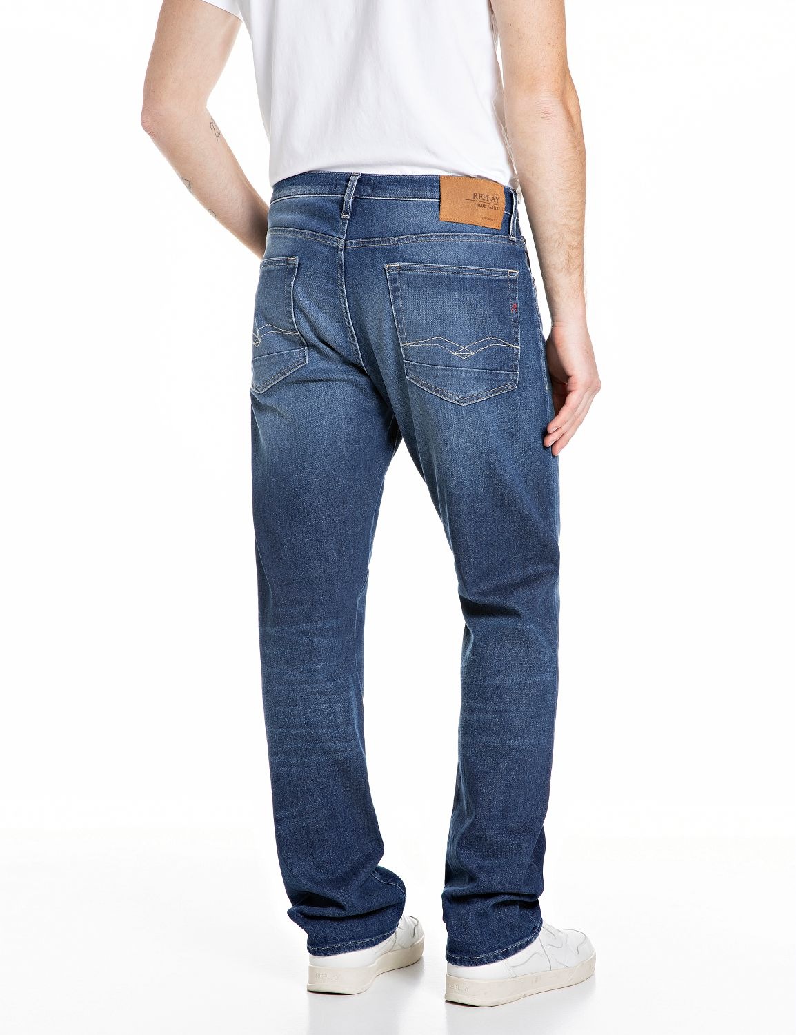 Replay Straight-Jeans "Aideen" im 5-Pocket-Stil günstig online kaufen