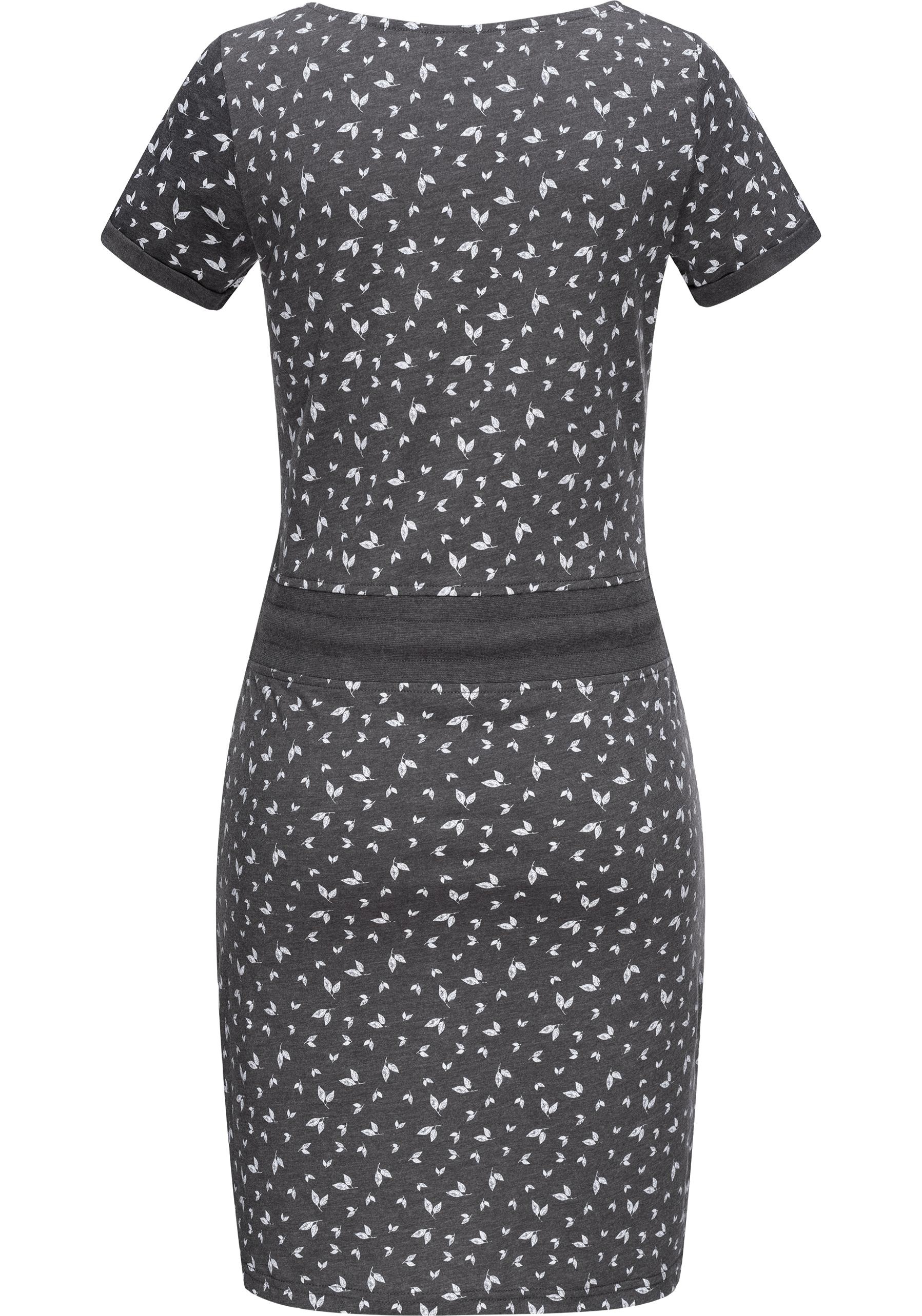 Thumbnail - PEAK TIME Sommerkleid "L80023" Eingrifftaschen leichtes Jersey Strandkleid mit Kordel