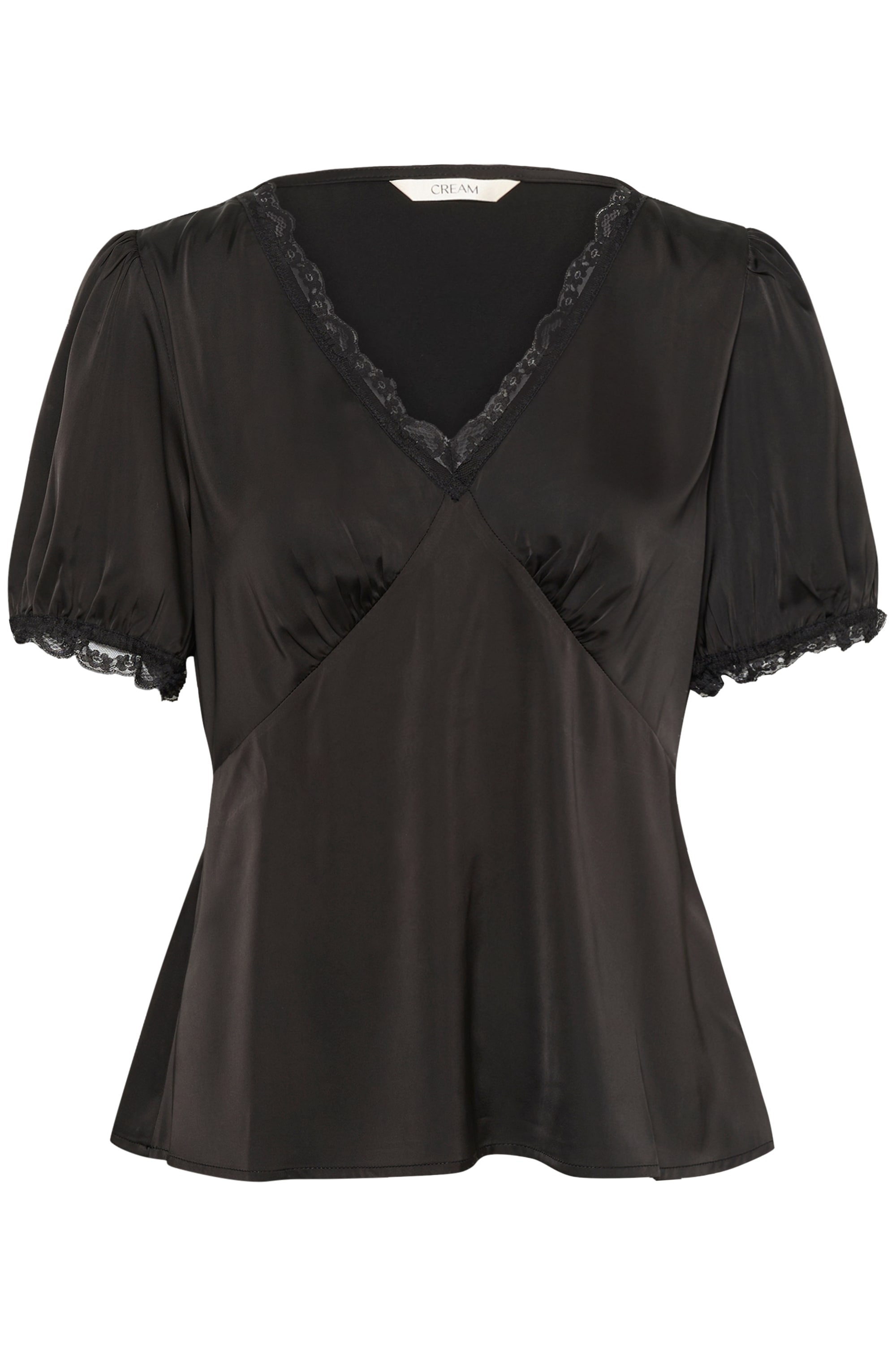 Cream Kurzarmbluse "Damen Bluse kurzarm CRAlmina"