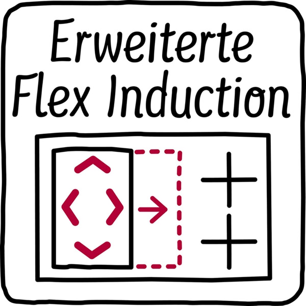 NEFF Flex-Induktions-Kochfeld von SCHOTT CERAN® »T66STY4L0«, T66STY4L0, mit intuitiver Twist Pad® Bedienung