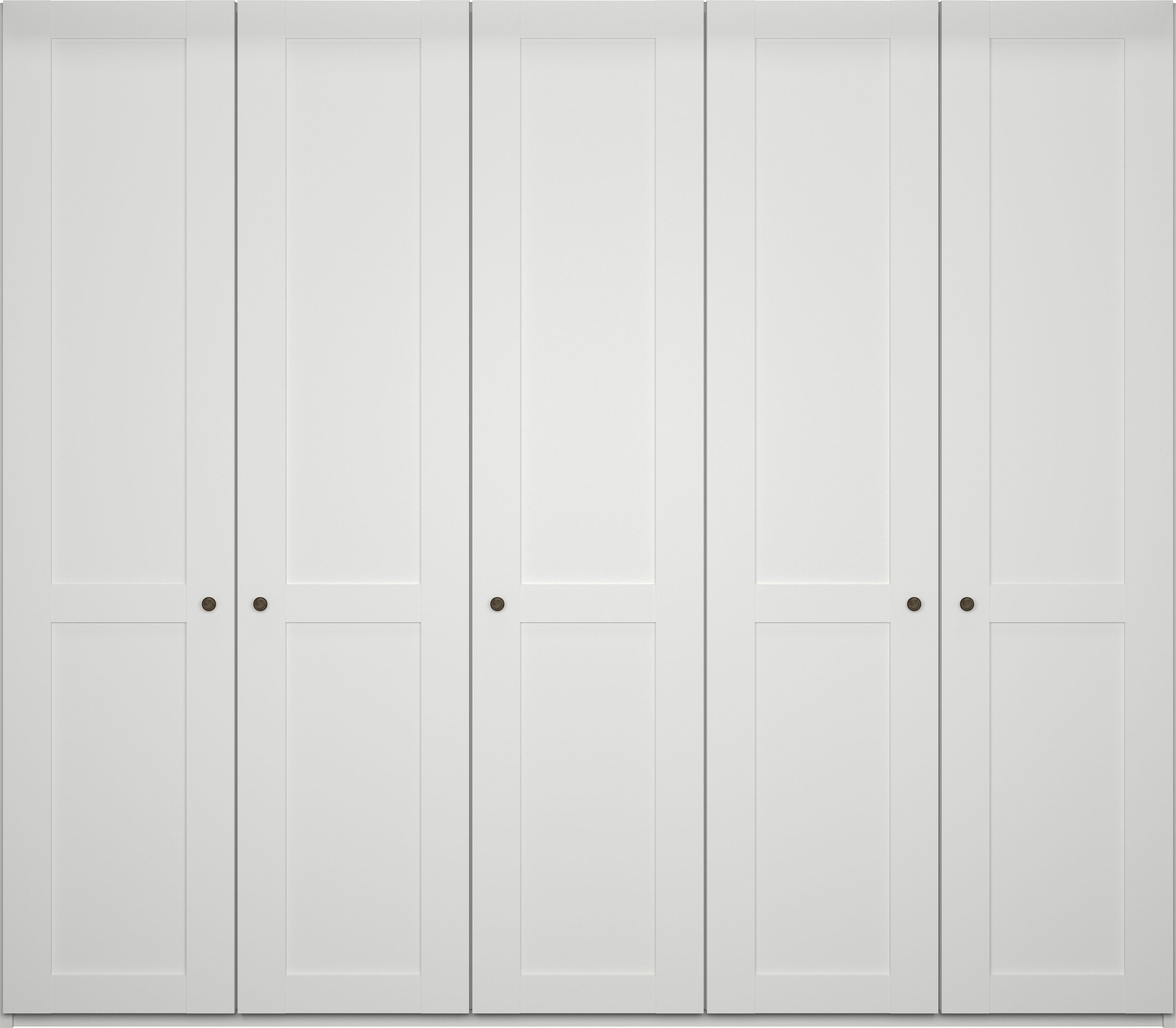 Thumbnail - WIEMANN Drehtürenschrank "Göteborg, Kleiderschrank, Schrank, Wäscheschrank" 4 Breiten, MADE IN GERMANY, inkl. Türendämpf...