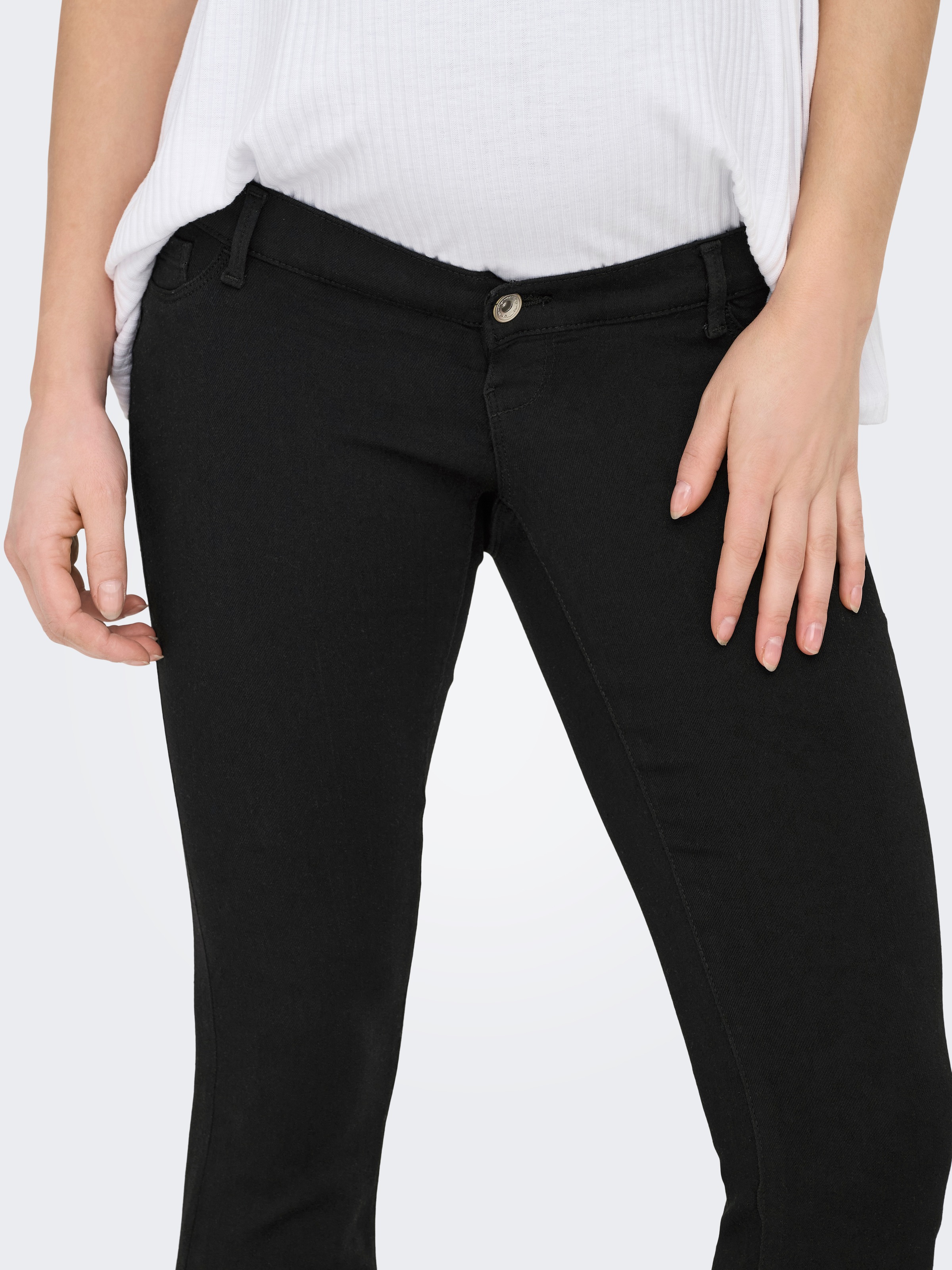 ONLY MATERNITY Push-up-Jeans "OLMRAIN LIFE REG PUSH UP FLARED NOOS" günstig online kaufen