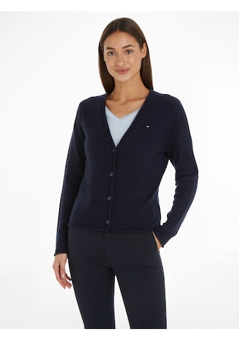 TOMMY HILFIGER Megztinis »minkštas WOOL V-NK CARDIGAN...