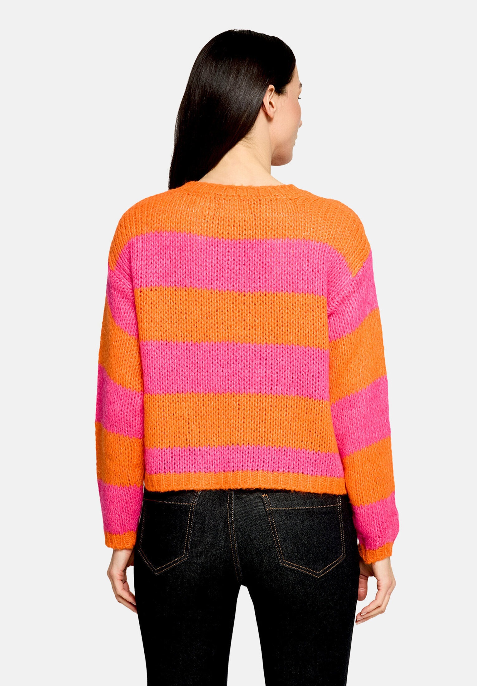 Cartoon Strickpullover »Damen mit Rundhalsausschnitt« 1 tlg.