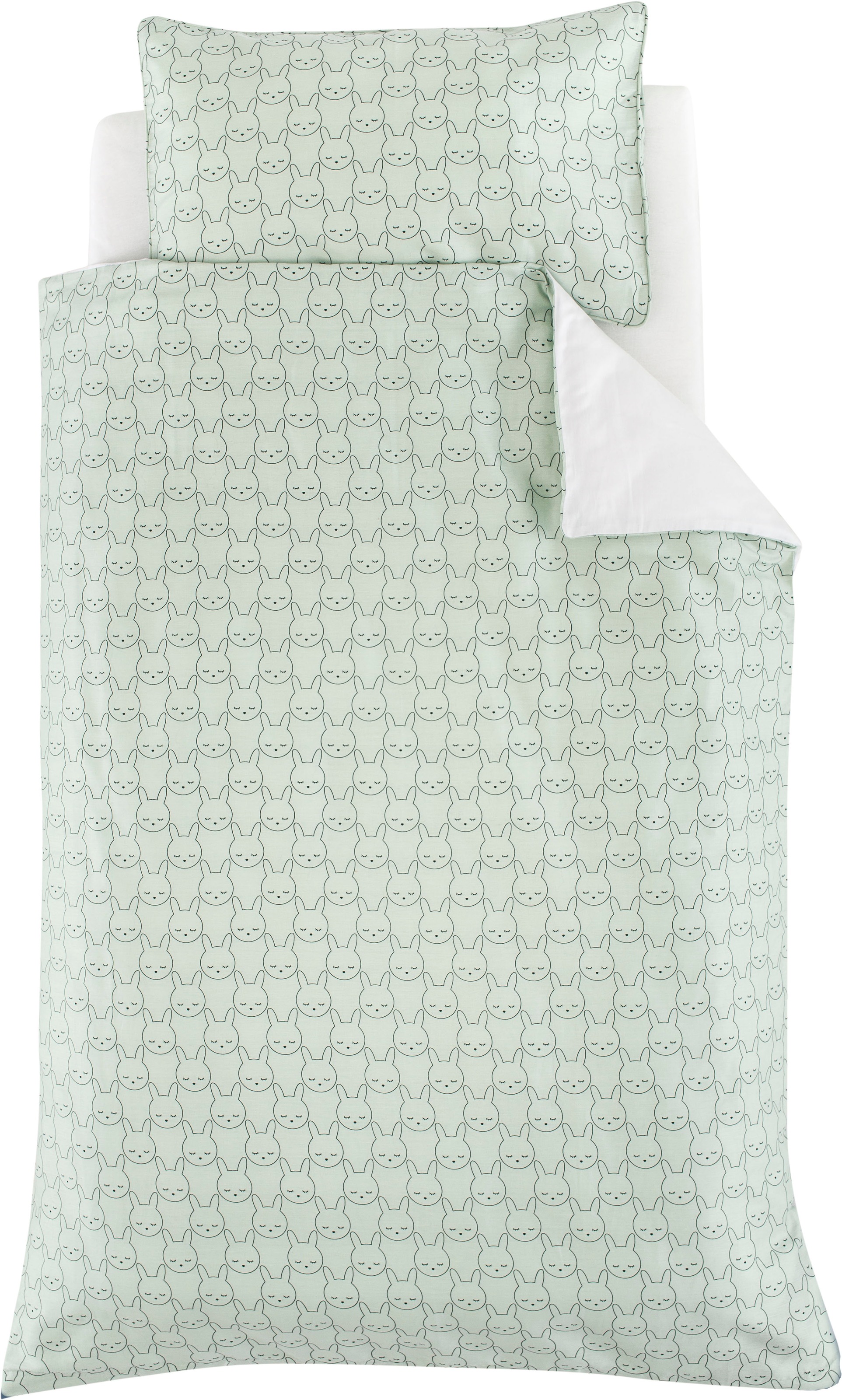 Träumeland Babybettwäsche "kuschelweiche Bettwäsche Kuschelhase" 2 Stk. tlg günstig online kaufen