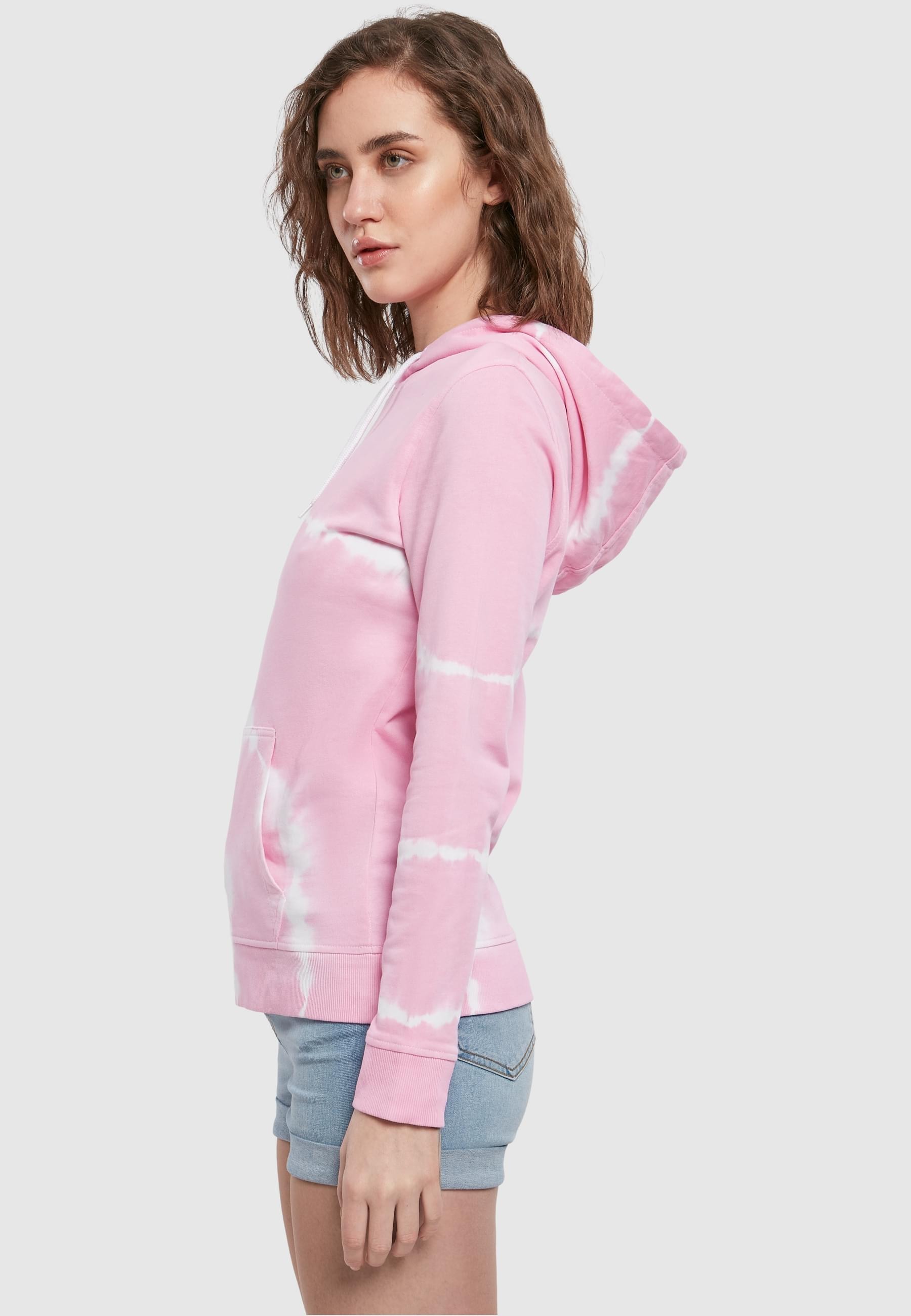 URBAN CLASSICS Kapuzenpullover »Urban Classics Damen Ladies Tie Dye Hoody«