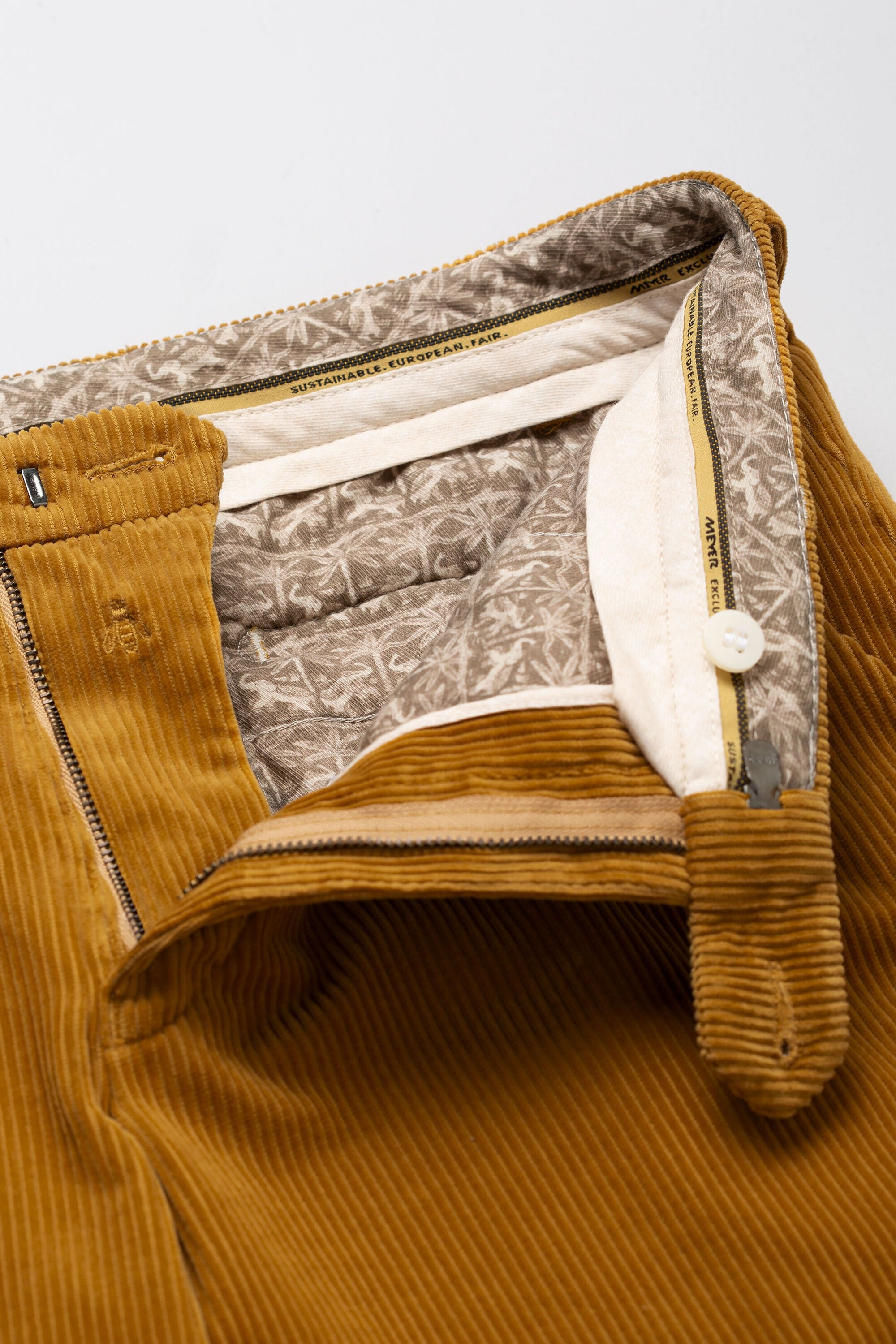 MEYER Chinos »Bonn«, Cordhose mit Stretch-Dehnbund