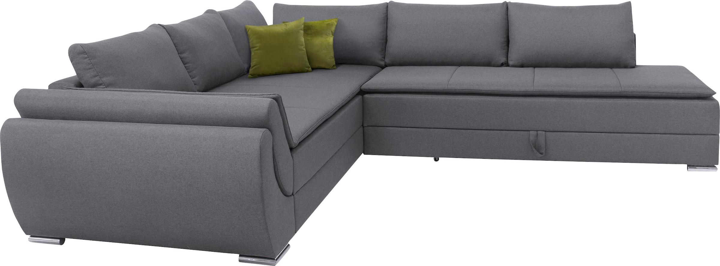 INOSIGN Ecksofa "Göteborg", mit Boxspring-Bettfunktion und Bettkasten, Daue günstig online kaufen