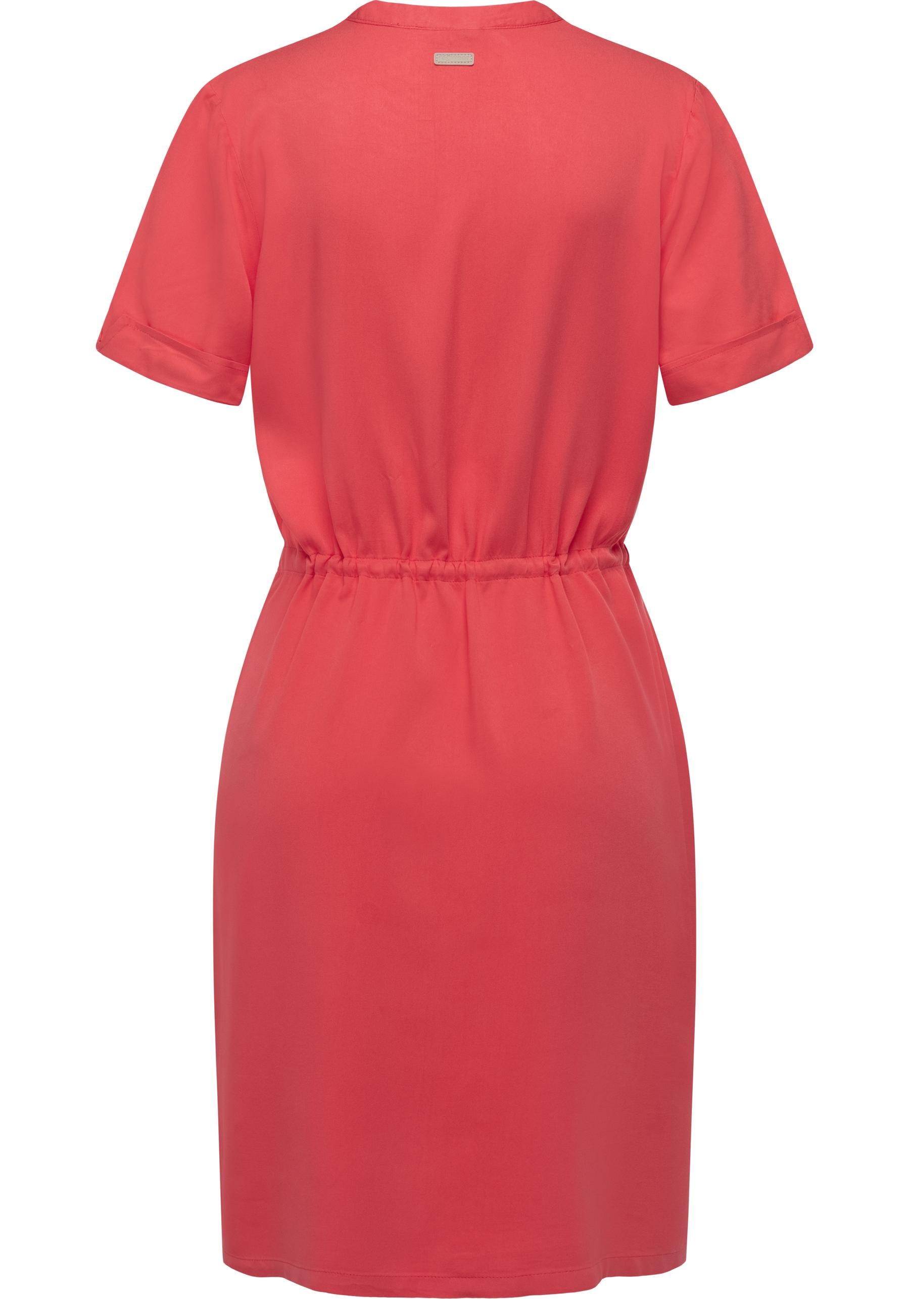 Ragwear Blusenkleid »Roisana«, Leichtes Sommerkleid mit Brusttaschen
