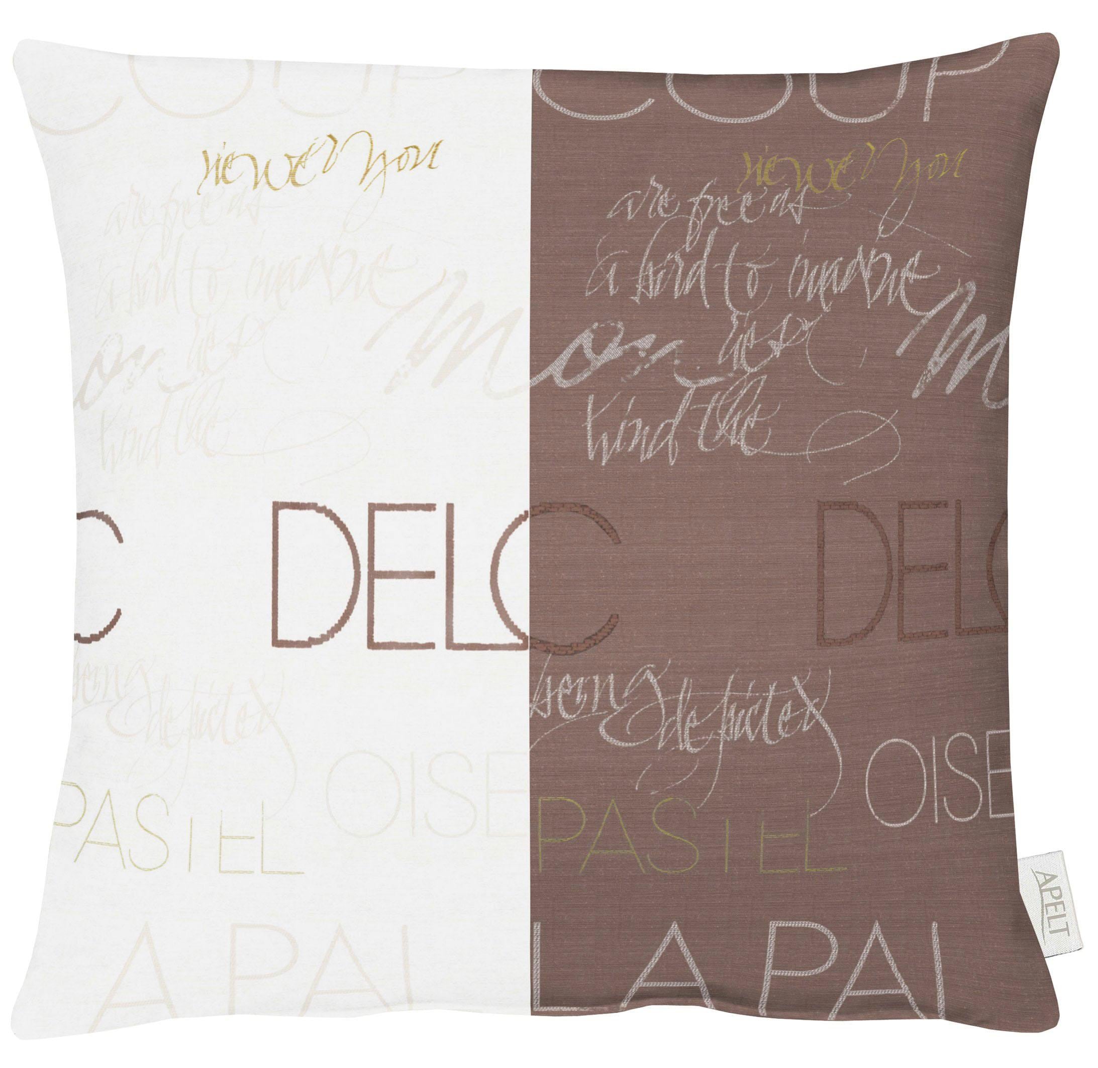 APELT Dekokissen "SLOGAN" Kissenhülle ohne Füllung, 1 Stück günstig online kaufen