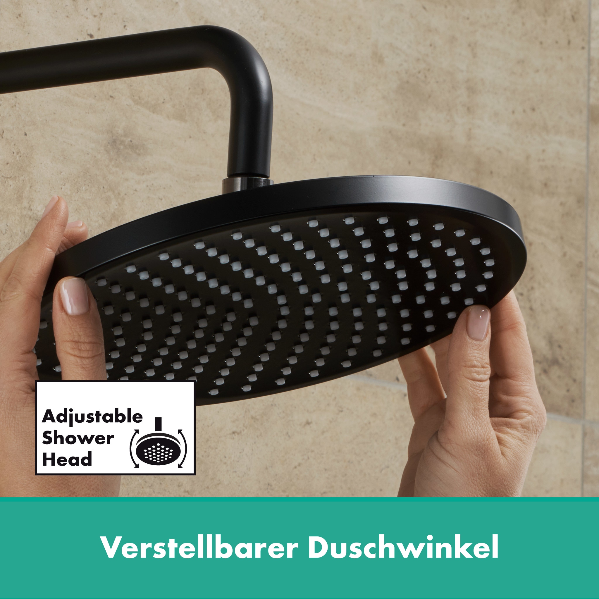 hansgrohe Regenduschkopf »Vernis Blend«, 20cm, 1 Strahlart