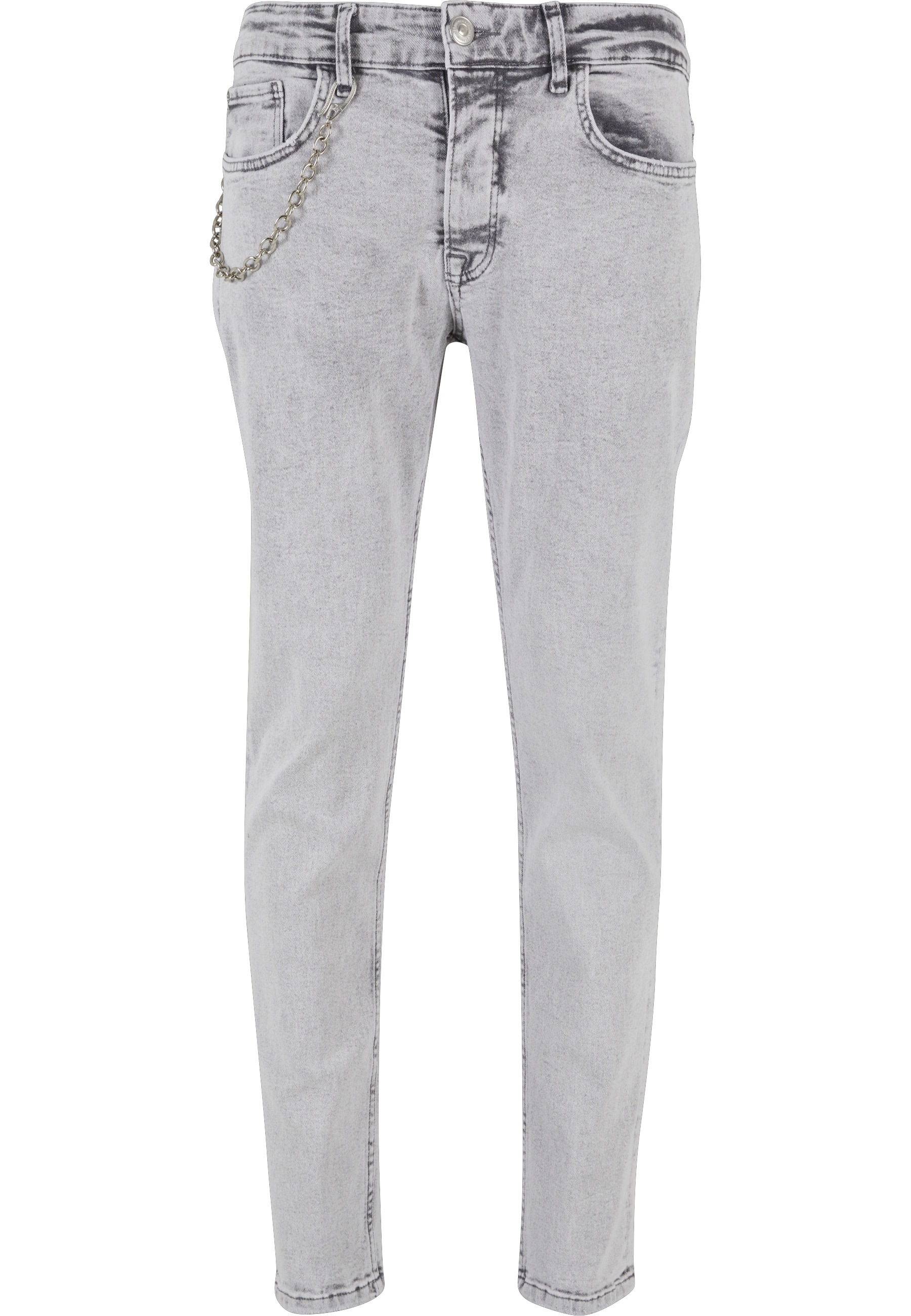 2Y Premium Tapered Fit Jeans Grey 32 4