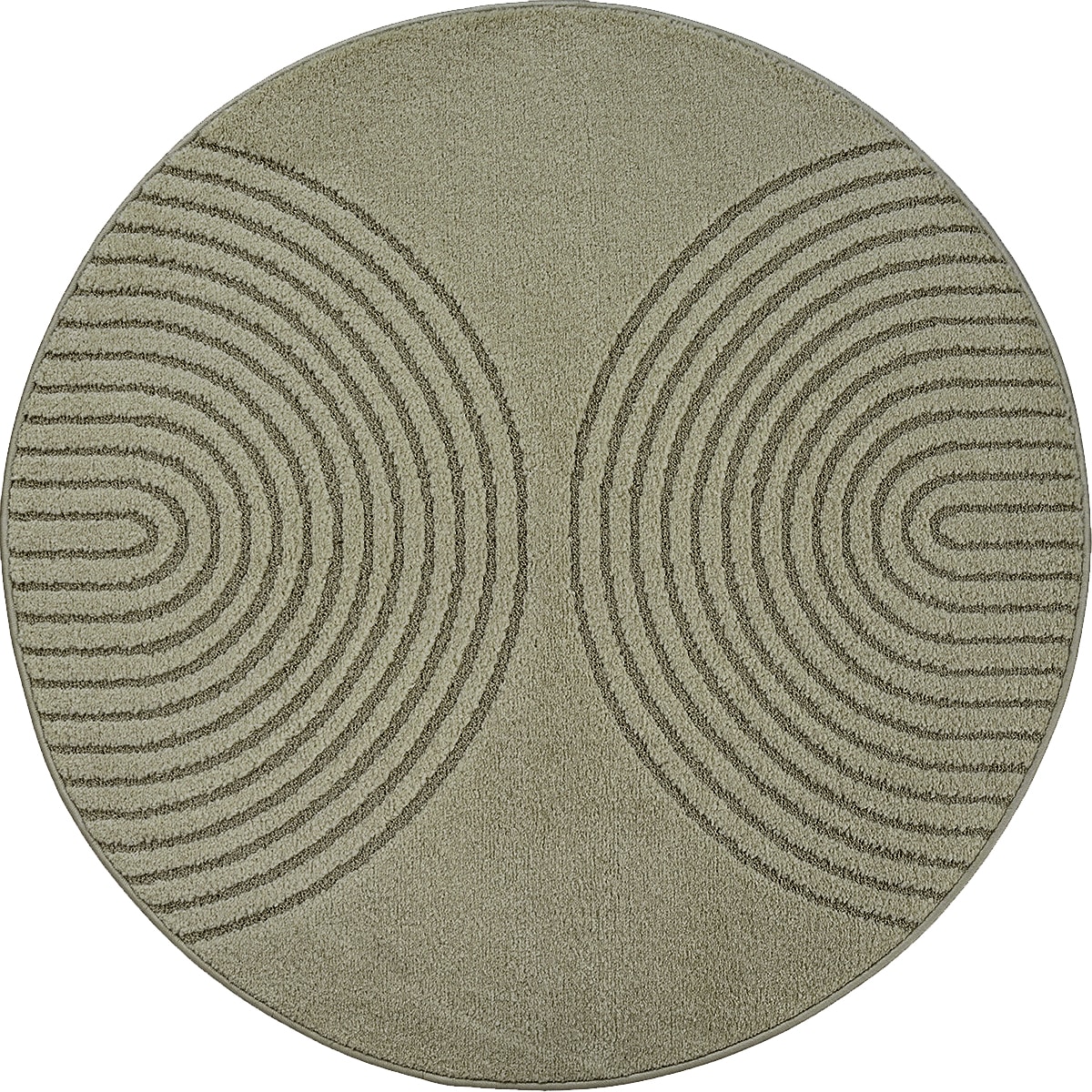 the carpet Teppich "Elisa" rund 12 mm Höhe moderner Wohnzimmer Teppich, hohe Flordichte und angenehm weich
