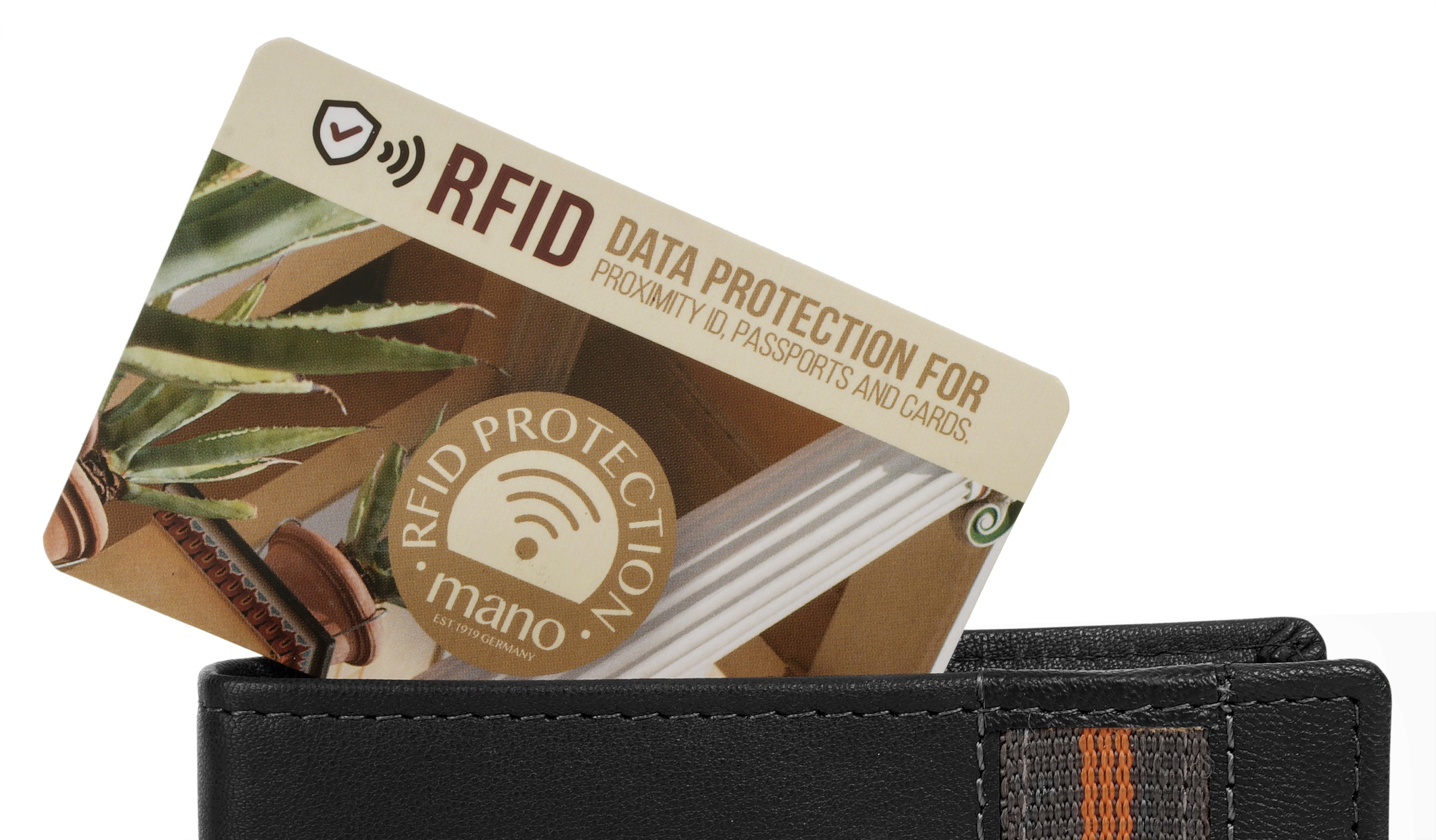 MANO Geldbörse echt Leder