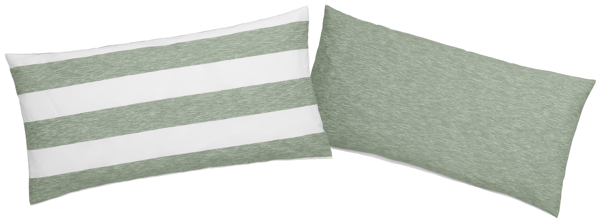 OTTO products Kissenhülle "Big Stripe" Streifen-Design in Melange-Optik günstig online kaufen