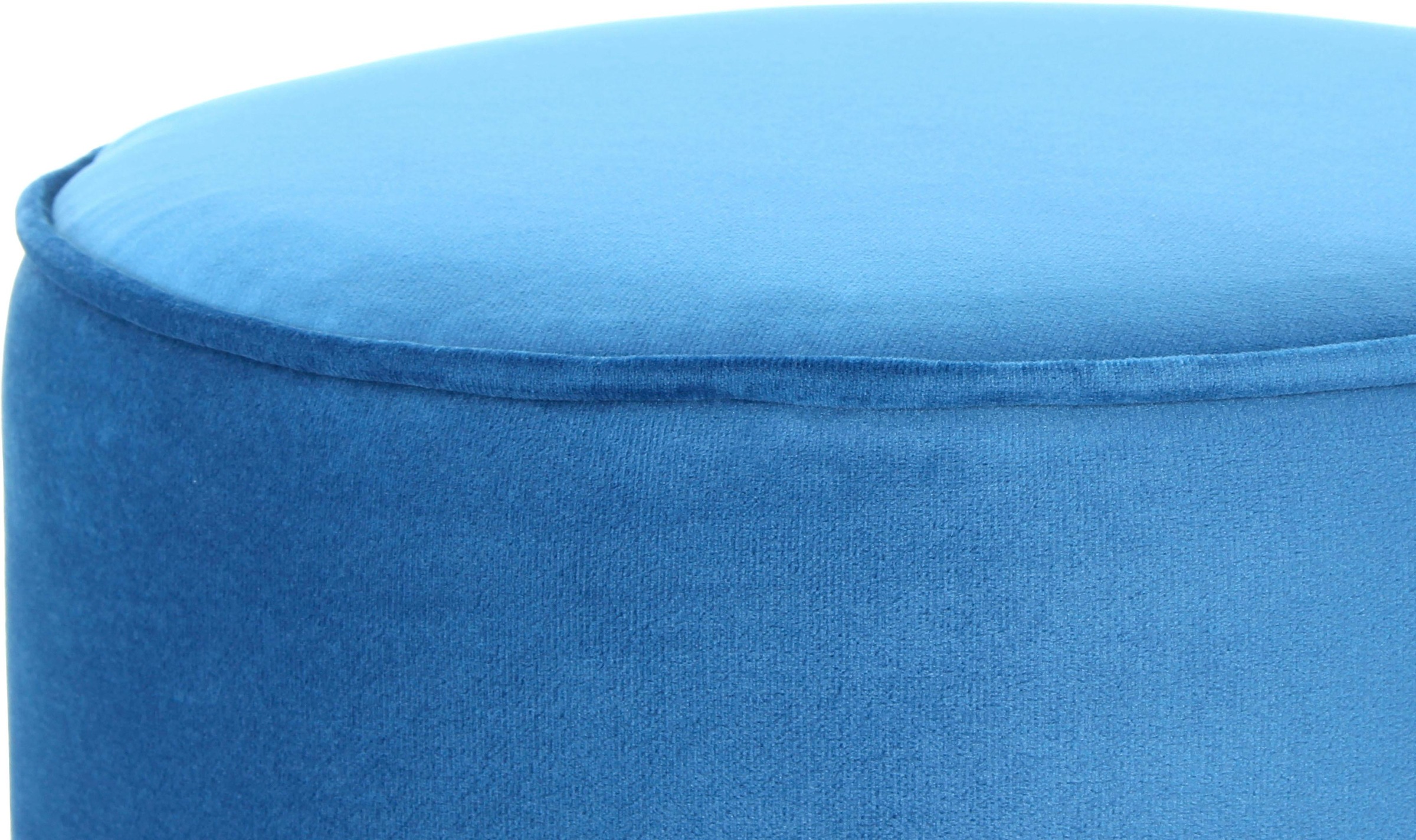 Kayoom Hocker »Nena, Sitzpouf in moderner Form, unifarbene, attraktive Farbgebung«, (1 St.), samtweich, dekorativ, farbig, für moderne, edle Einrichtungen ideal