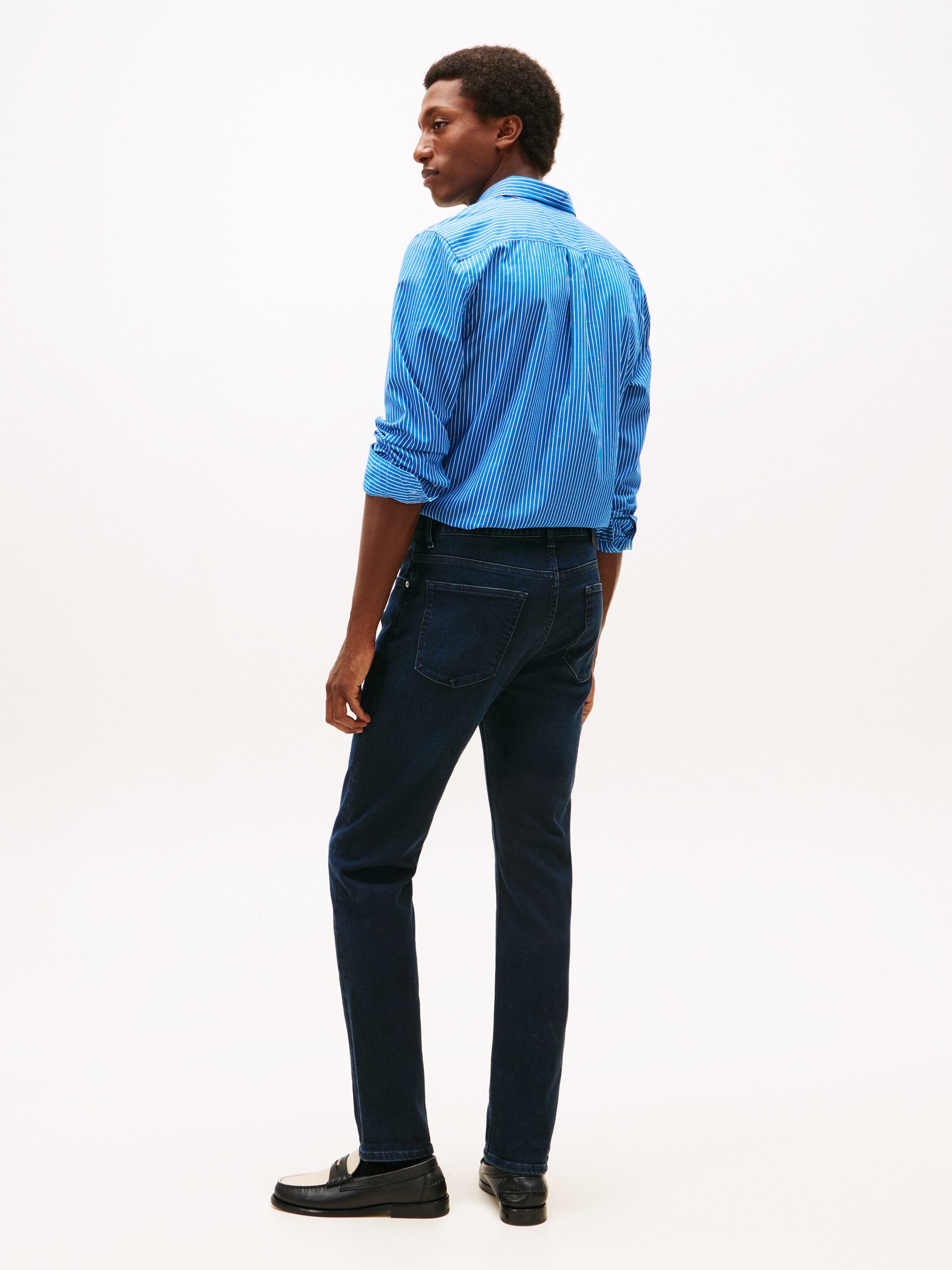 Tommy Hilfiger Slim-fit-Jeans »BLEECKER Slim Fit« mit Fade-Effekten, schmale Form