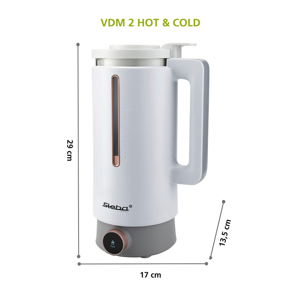 Steba Standmixer »VDM 2 Vegan Drink Maker«, 550 W