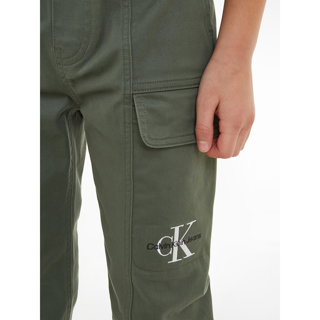 Calvin Klein Jeans Cargohose »SATEEN CARGO PANTS«