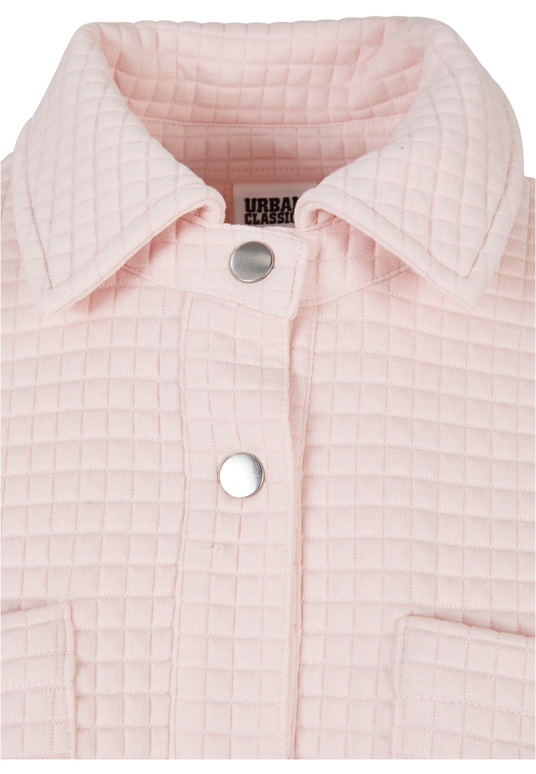 URBAN CLASSICS Sweatjacke »Urban Classics Damen Ladies Quilted Sweat Overshirt«