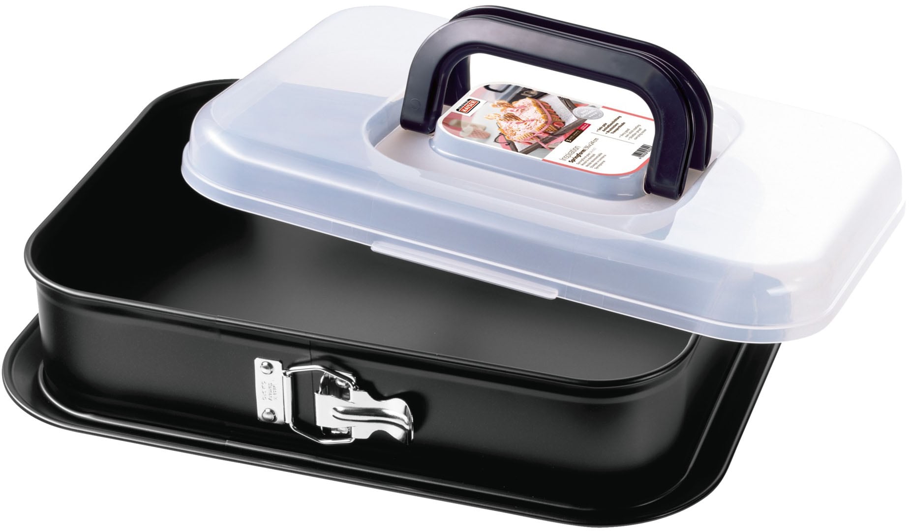 Kaiser Backformen Springform »Inspiration Springform rechteckig 36 x 24 cm, Backform mit Deckel« auslaufsicher, sehr gute Antihaftbeschichtung, Made in Germany