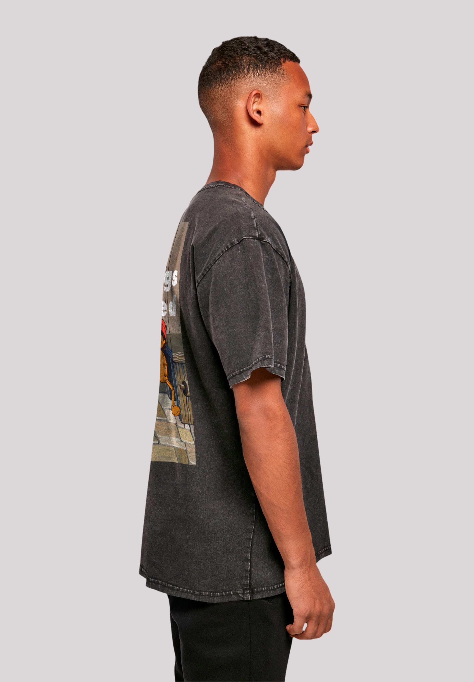 F4NT4STIC T-Shirt »Pinocchio No Strings Attached«, Retro, Heroes of Childhood, TV Serie