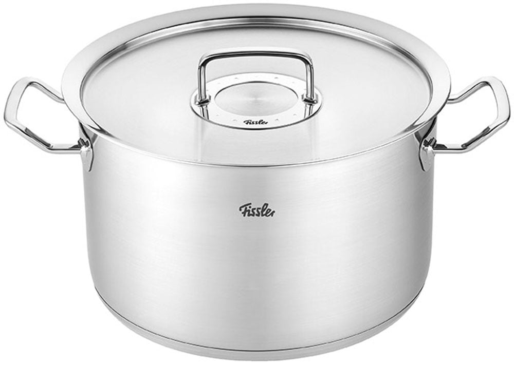 Fissler Topf-Set »Original-Profi Collection®«, Edelstahl 18/10, (Set, 6 tlg., je 1 Kochtopf 16/20/24cm, Bratentopf 20cm, Kasserolle 16cm,Pfanne 24cm), cookstar Allherdboden;Extra breiter Schüttrand;alle Herdarten