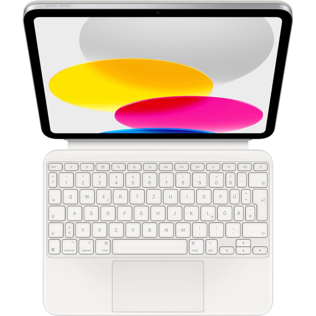 Apple iPad-Tastatur »Magic Keyboard Folio für iPad (10. Generation)«, (Funktionstasten)