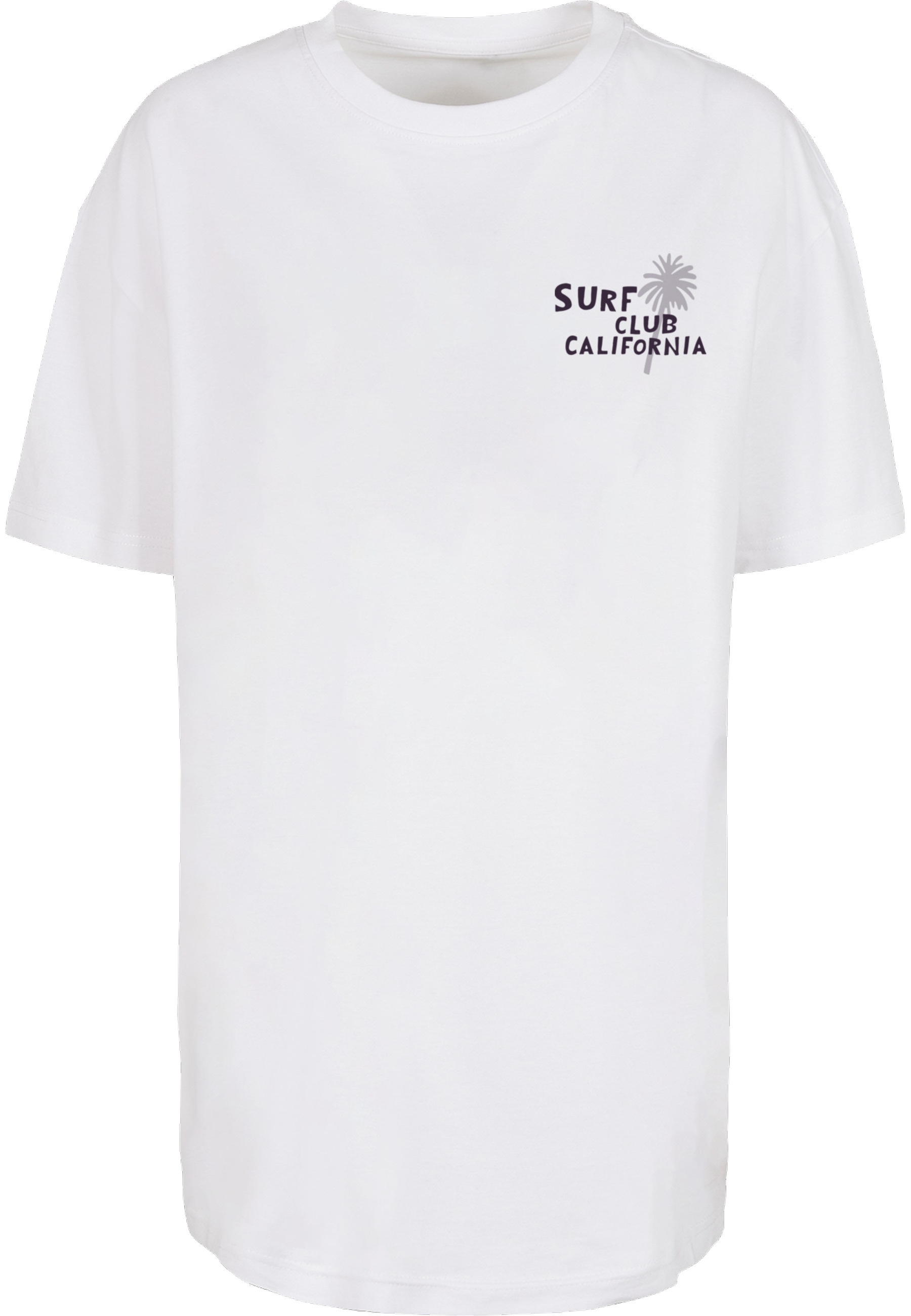 Merchcode T-Shirt "Merchcode Ladies Surf Club California Oversized Tee" 1 S günstig online kaufen