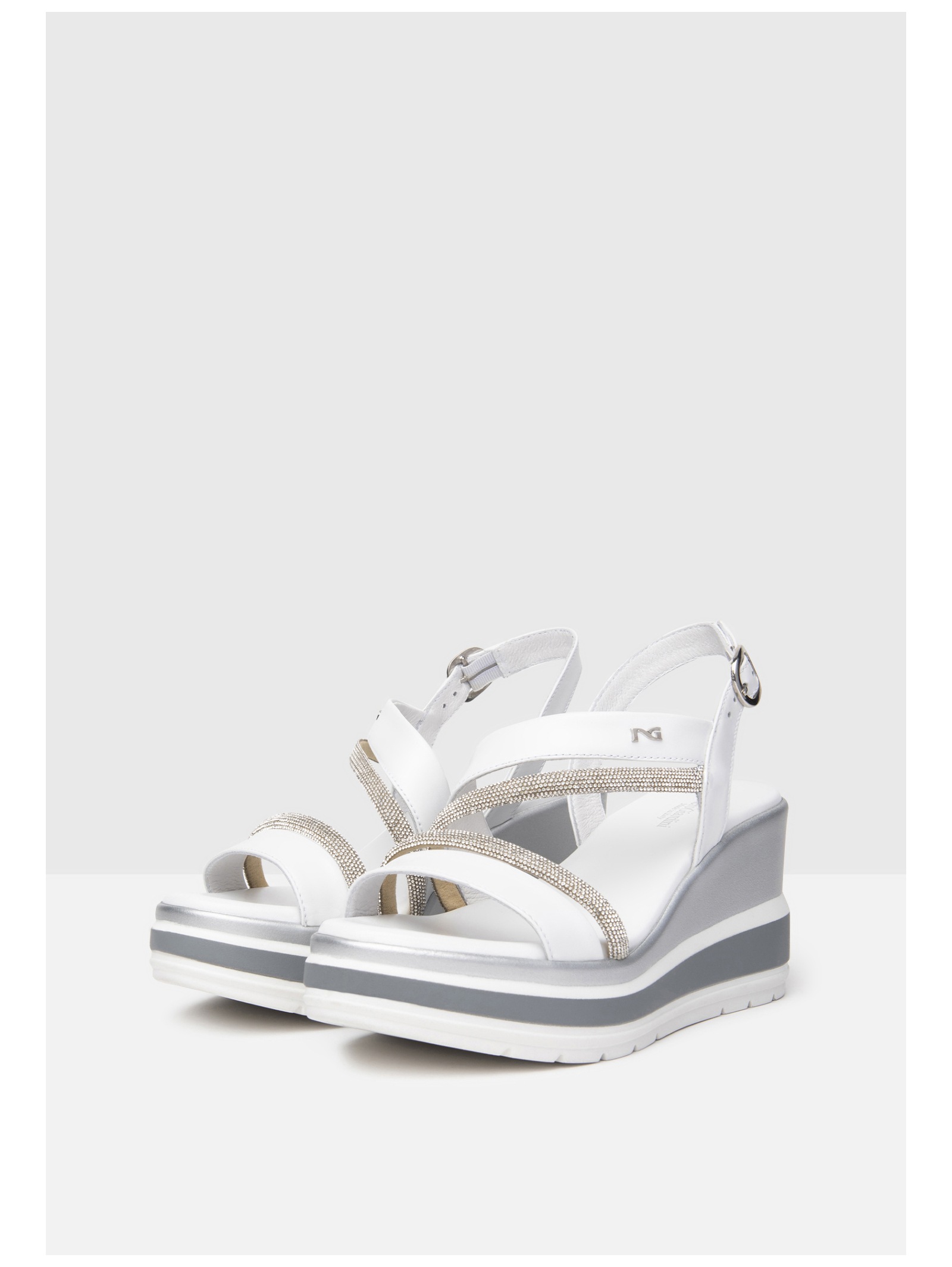 Nero Giardini Keilsandalette »Nero Giardini Sandalen Leder«