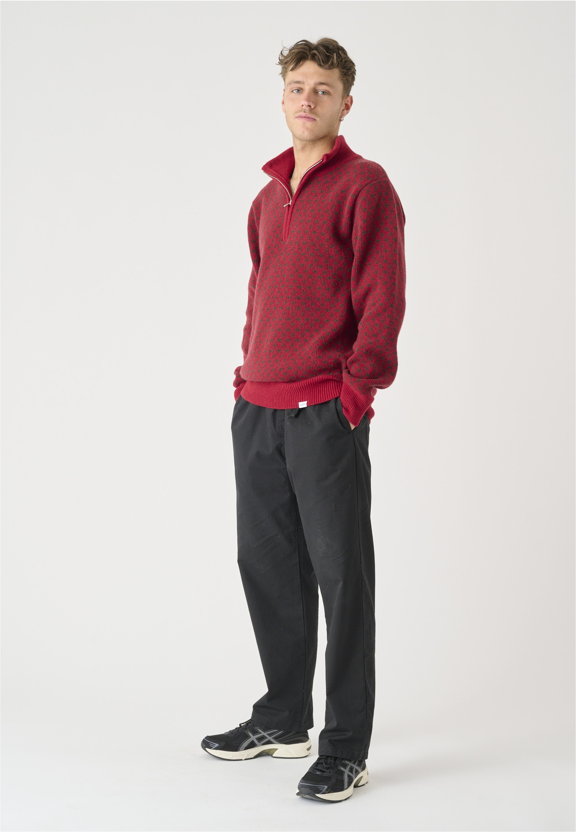 Cleptomanicx Strickpullover, in tollem Strick-Design