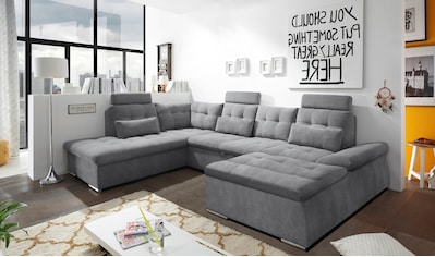 ED EXCITING DESIGN Loveseat »Barura Loveseat«, (2 St.), frei im Raum  stellbar, inkl. 2 Rücken- und 2 Nierenkissen | BAUR