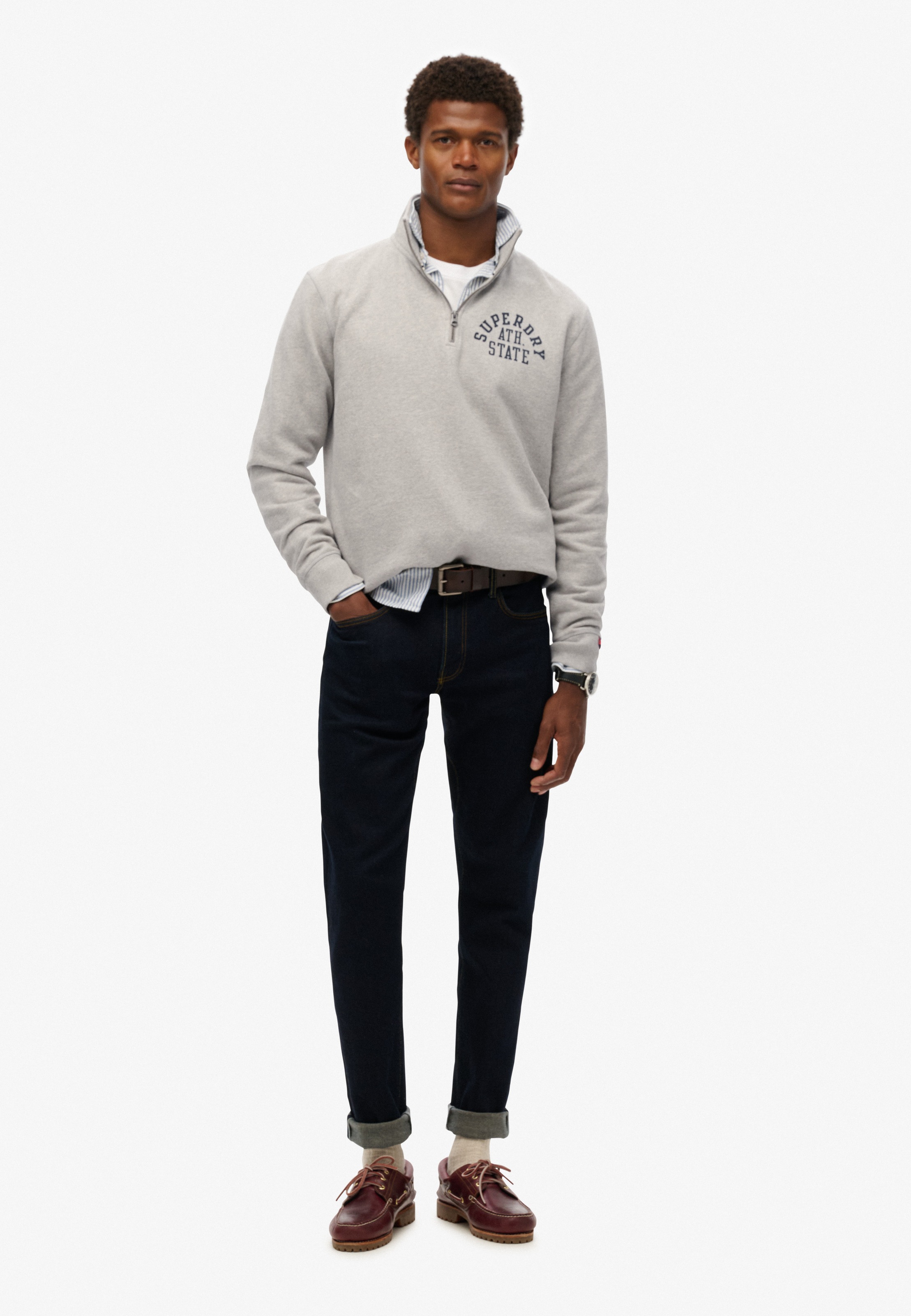 Superdry Sweatshirt »ATHLETIC ESS HALF ZIP«