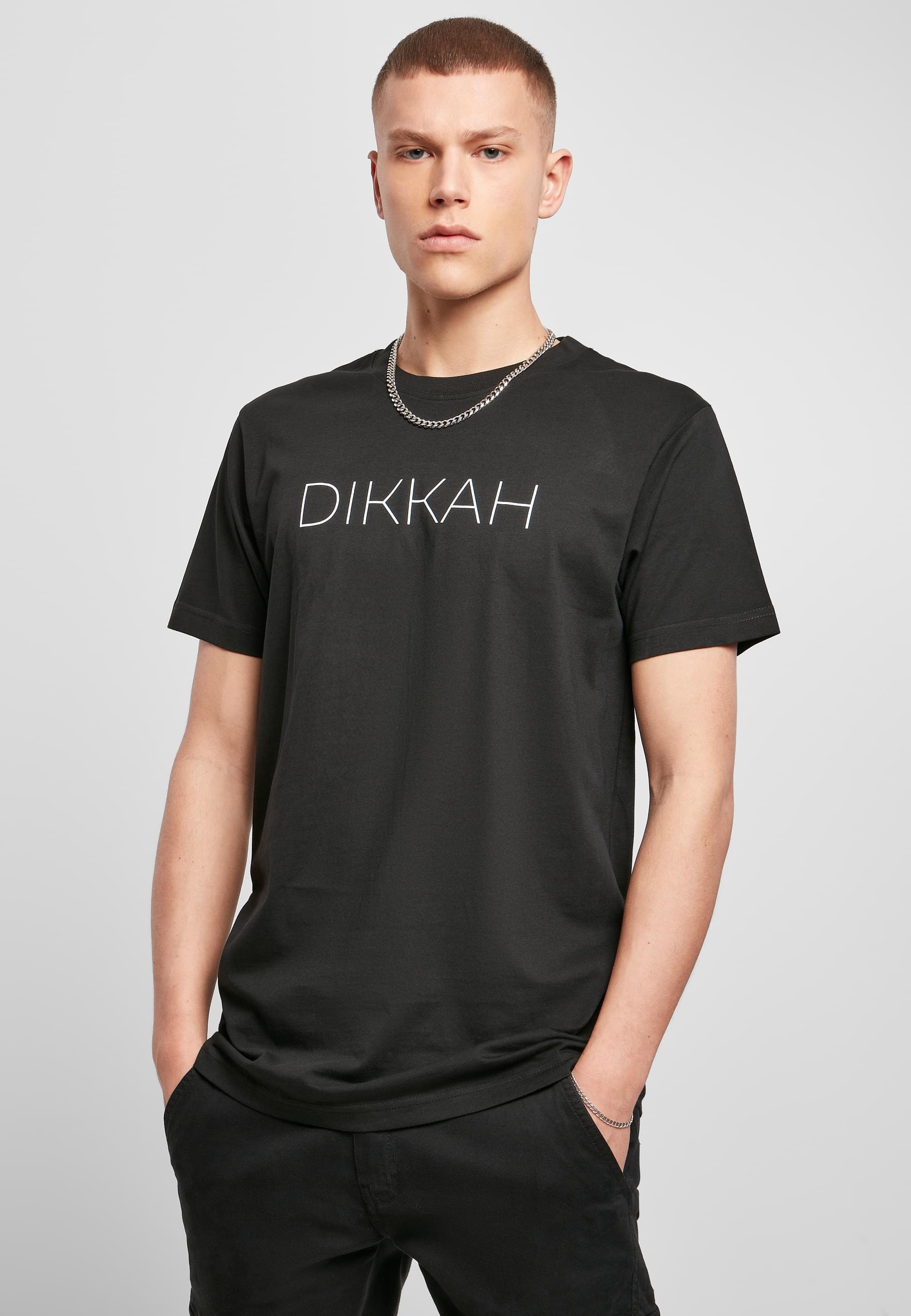 MisterTee Kurzarmshirt »MisterTee Herren Dikkah Tee«, (1 tlg.)