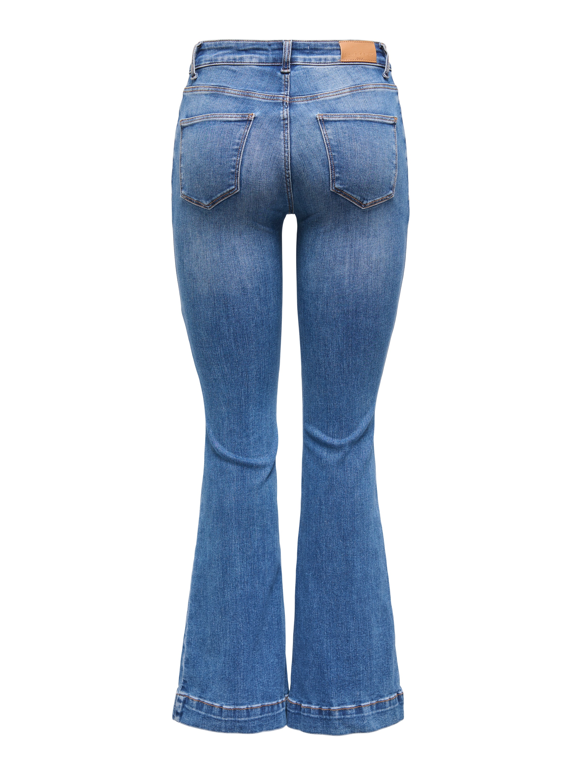 ONLY Bootcut-Jeans "ONLBLUSH MID RETROFLARED DNM DIA550 NOOS" günstig online kaufen