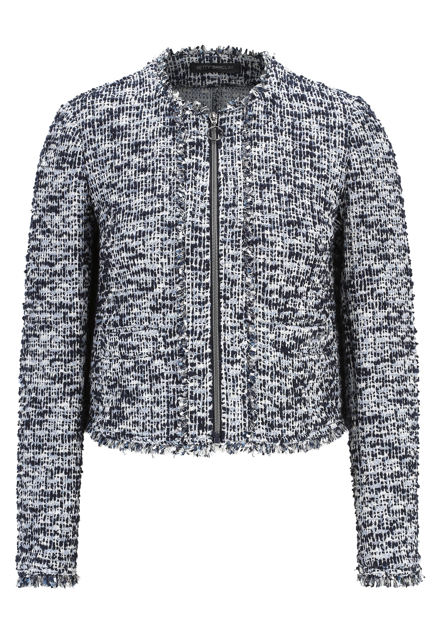 Betty Barclay Jackenblazer "Damen mit Fransen", Material günstig online kaufen
