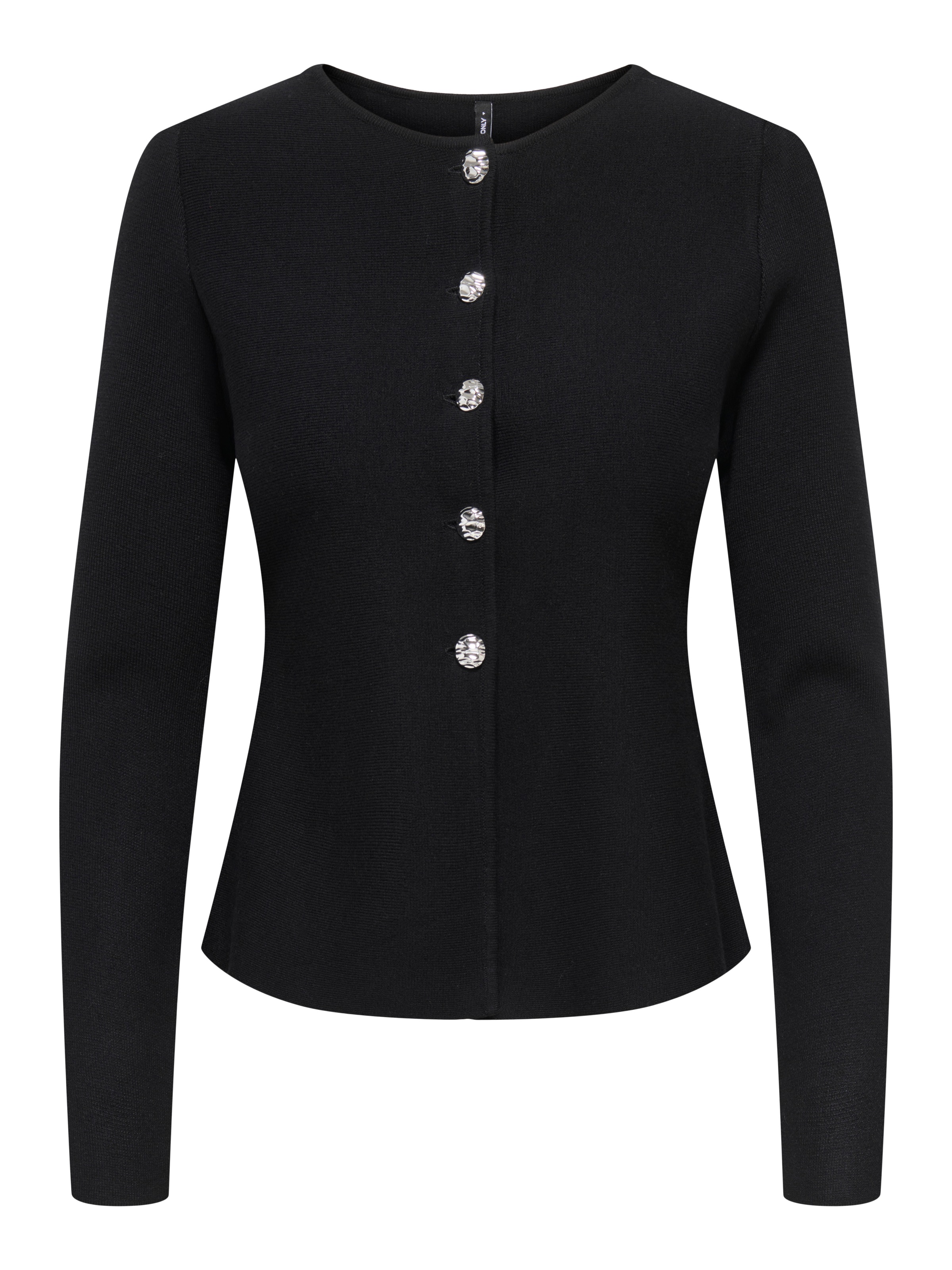 ONLY Strickjacke "ONLMELLI LIFE LS ONECK BUT CARDI RP KNT" günstig online kaufen