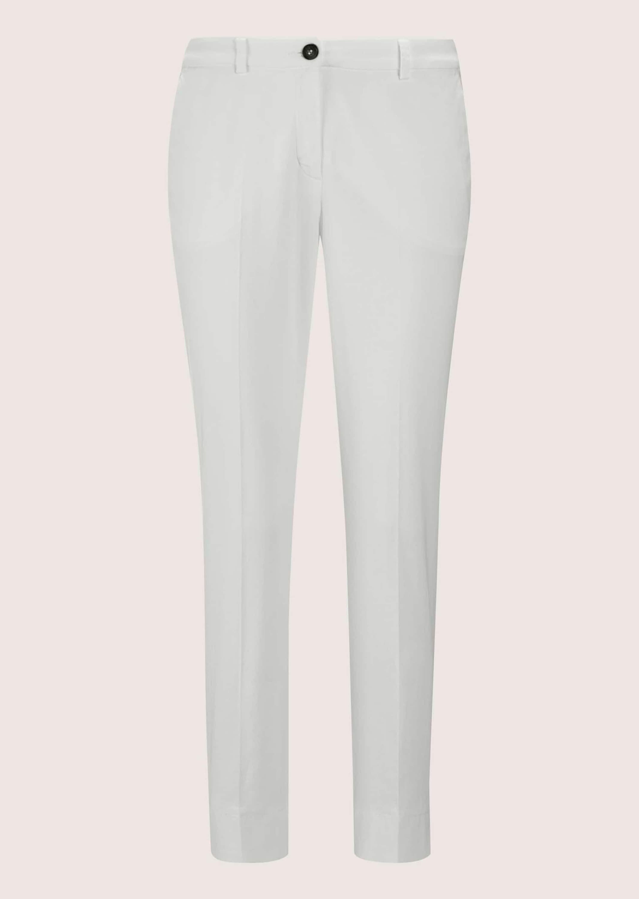 MADELEINE Chinohose "Chino-Hose Moderne Hose mit Bügelfalten, Stretch"