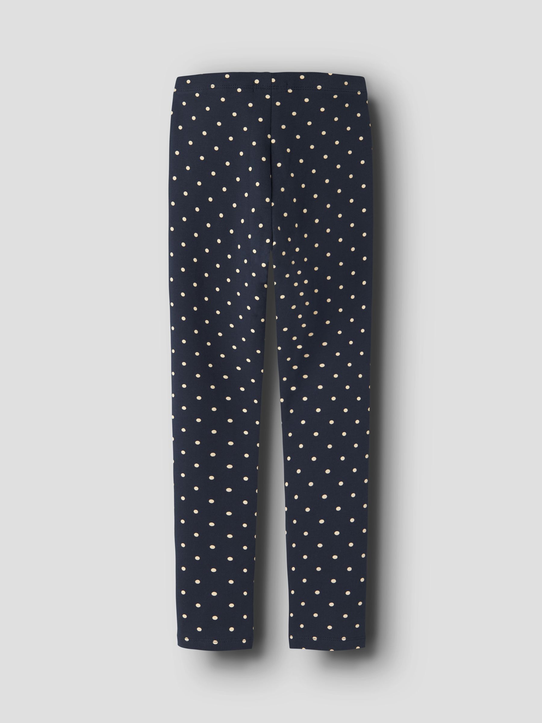 Name It Leggings "NKFDAVINA AOP SWE LEGGING BRU NOOS" mit Stretch, regular fit, angeraute Innenseite