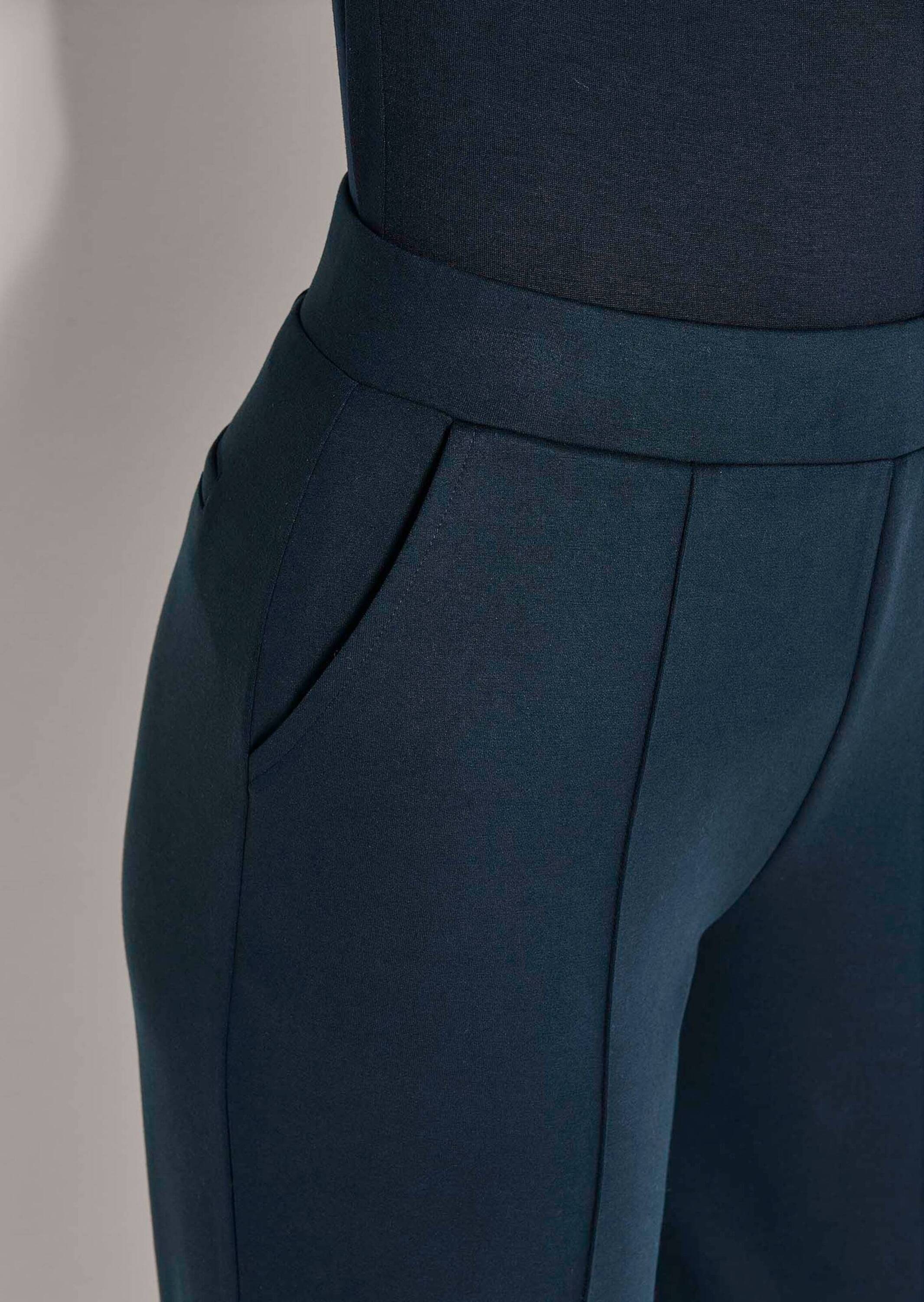 MADELEINE Jerseyhose »Jerseyhose Weite Schlupfhose mit Biesen«