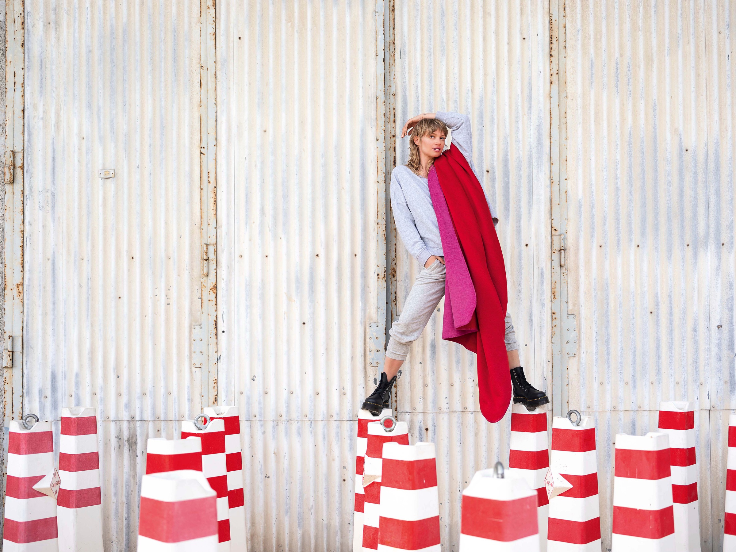 PAD Wohndecke "HOBART" Made in Europe, Uni Farben, Wendefunktion, 150x200 c günstig online kaufen