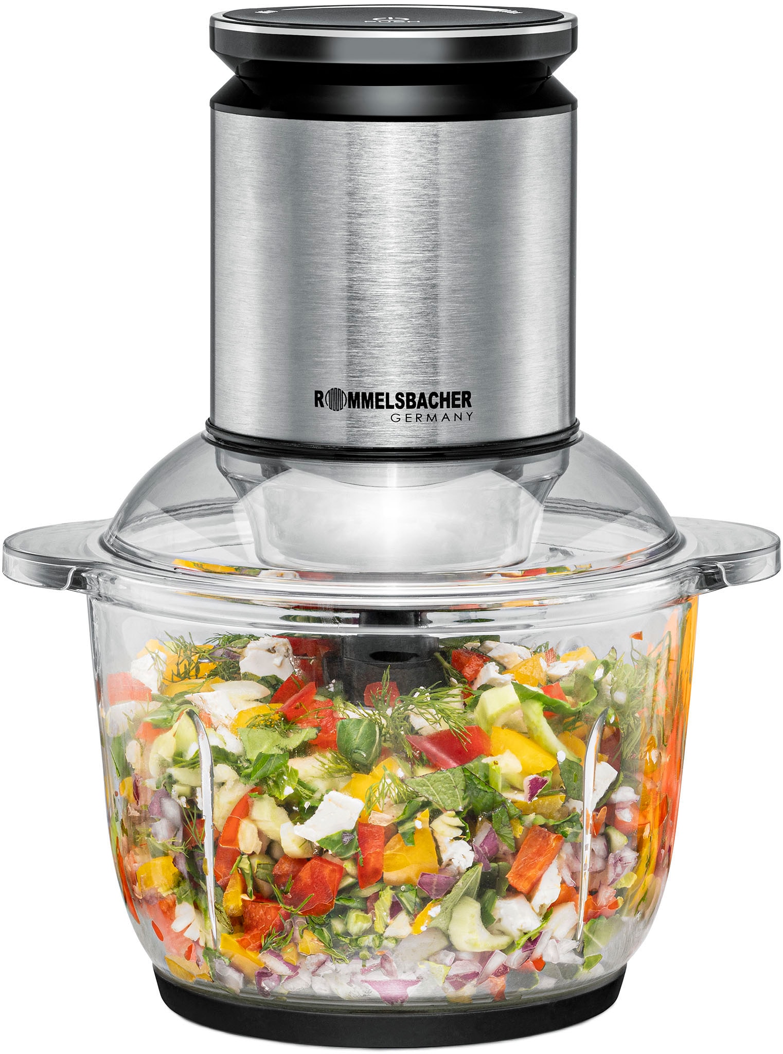 ROMMELSBACHER Zerkleinerer "MZ 600", B:22cm H:28cm T:18cm, silber, Zerkleinerer