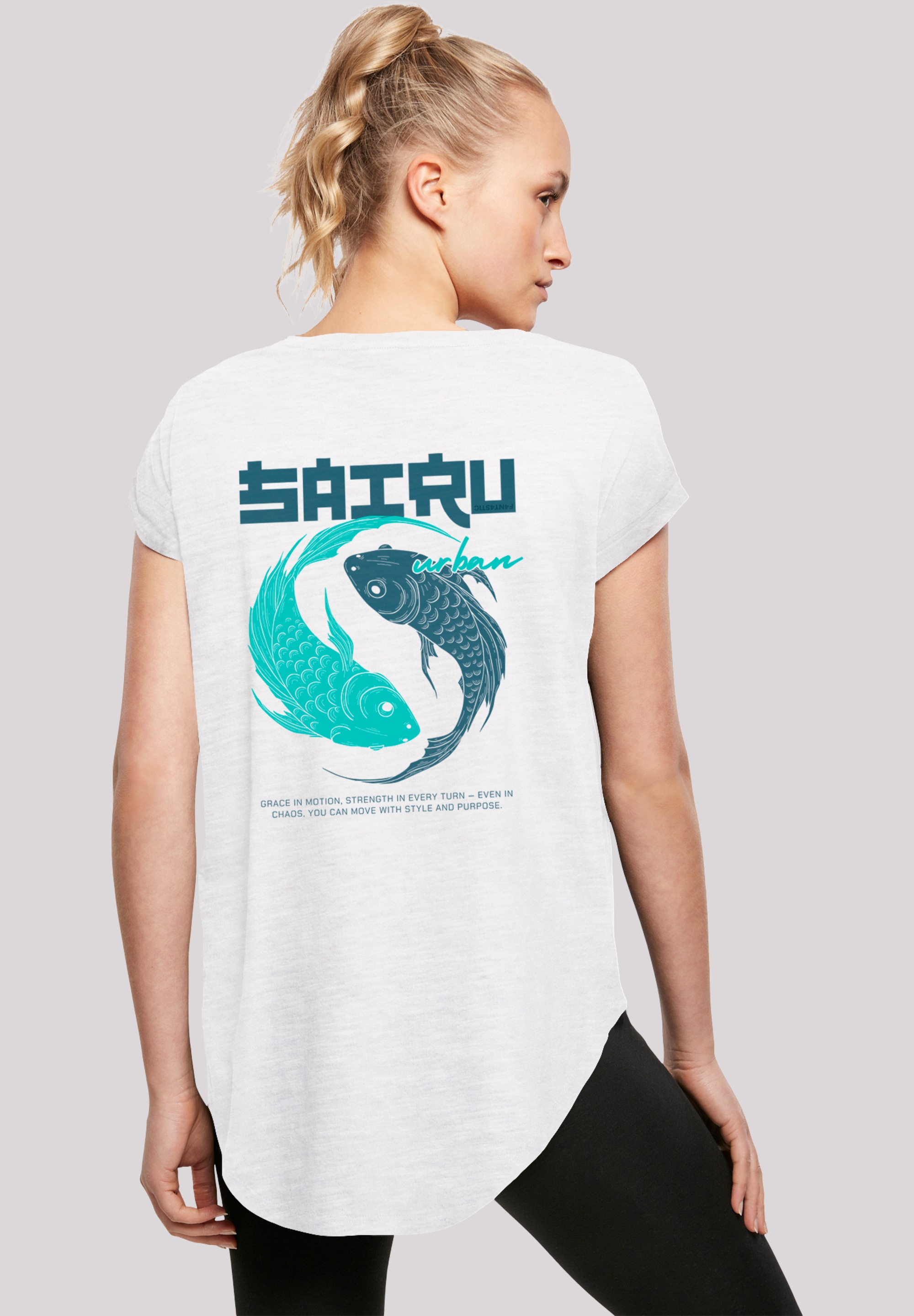 F4NT4STIC T-Shirt »Koi Fish Japan Streetstyle«, Japan Streetwear Styles