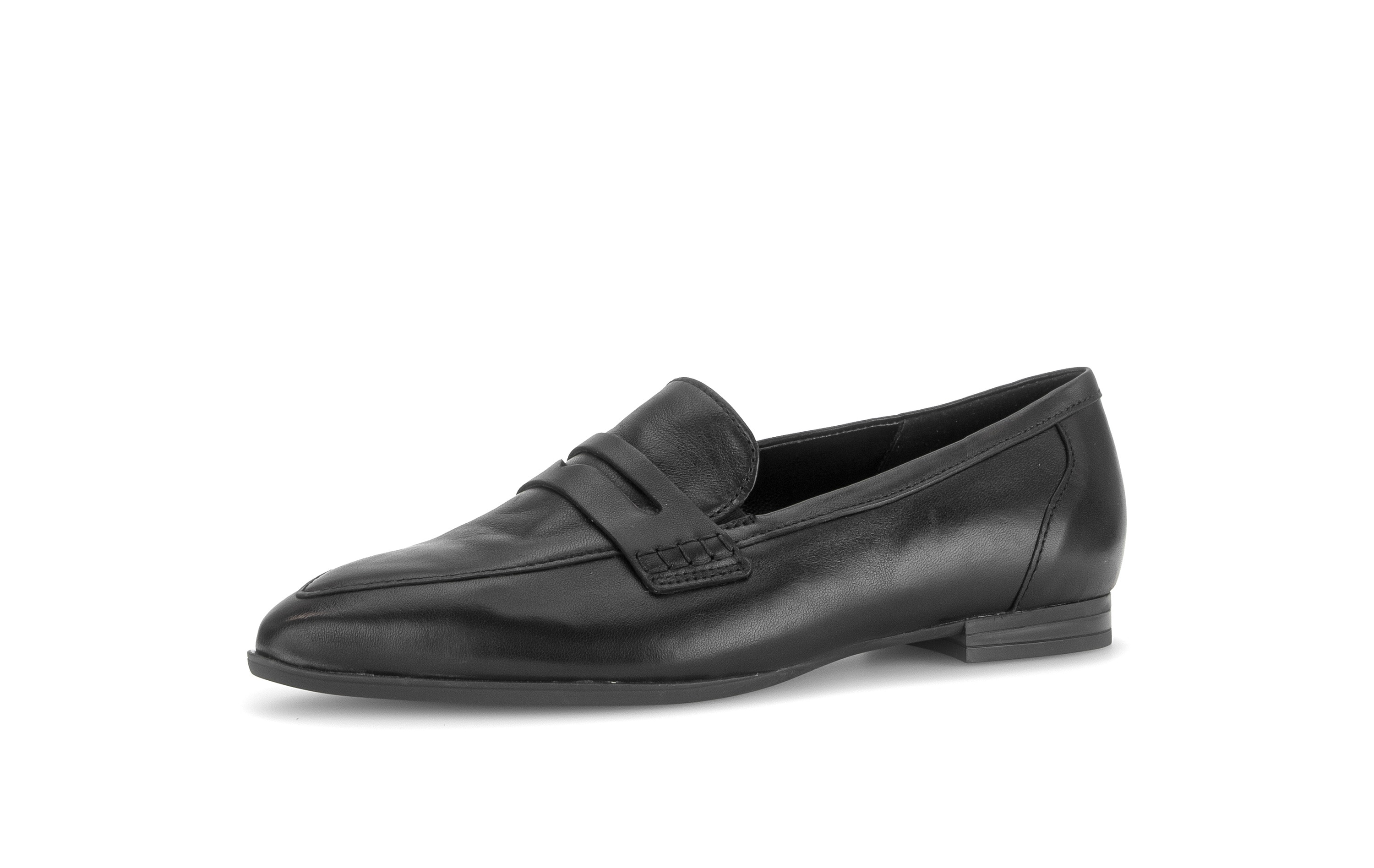 Gabor Slipper Blockabsatz, Schlüpfschuh mit modischem Zierriegel, Weite G (=weit)