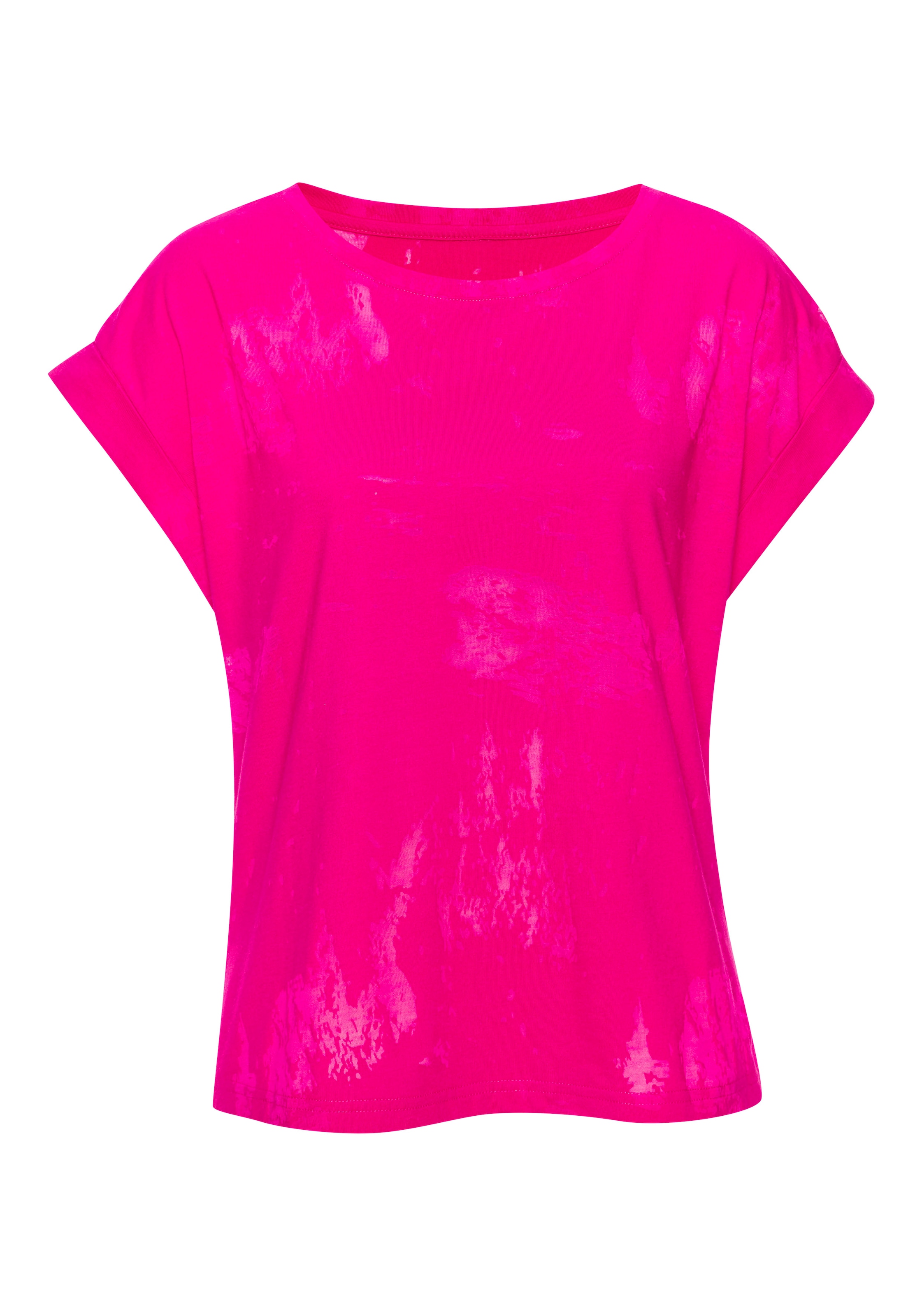 Bench. Funktionsshirt, in Burnout-Optik
